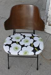 Ib Kofod Larsen 'Penguin' Chair with Marimekko Fabric