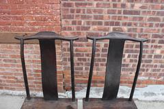 Pair of Antique Chinese Yoke Back Chairs