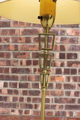 Mid-Century Modern Brass Floor Lamp