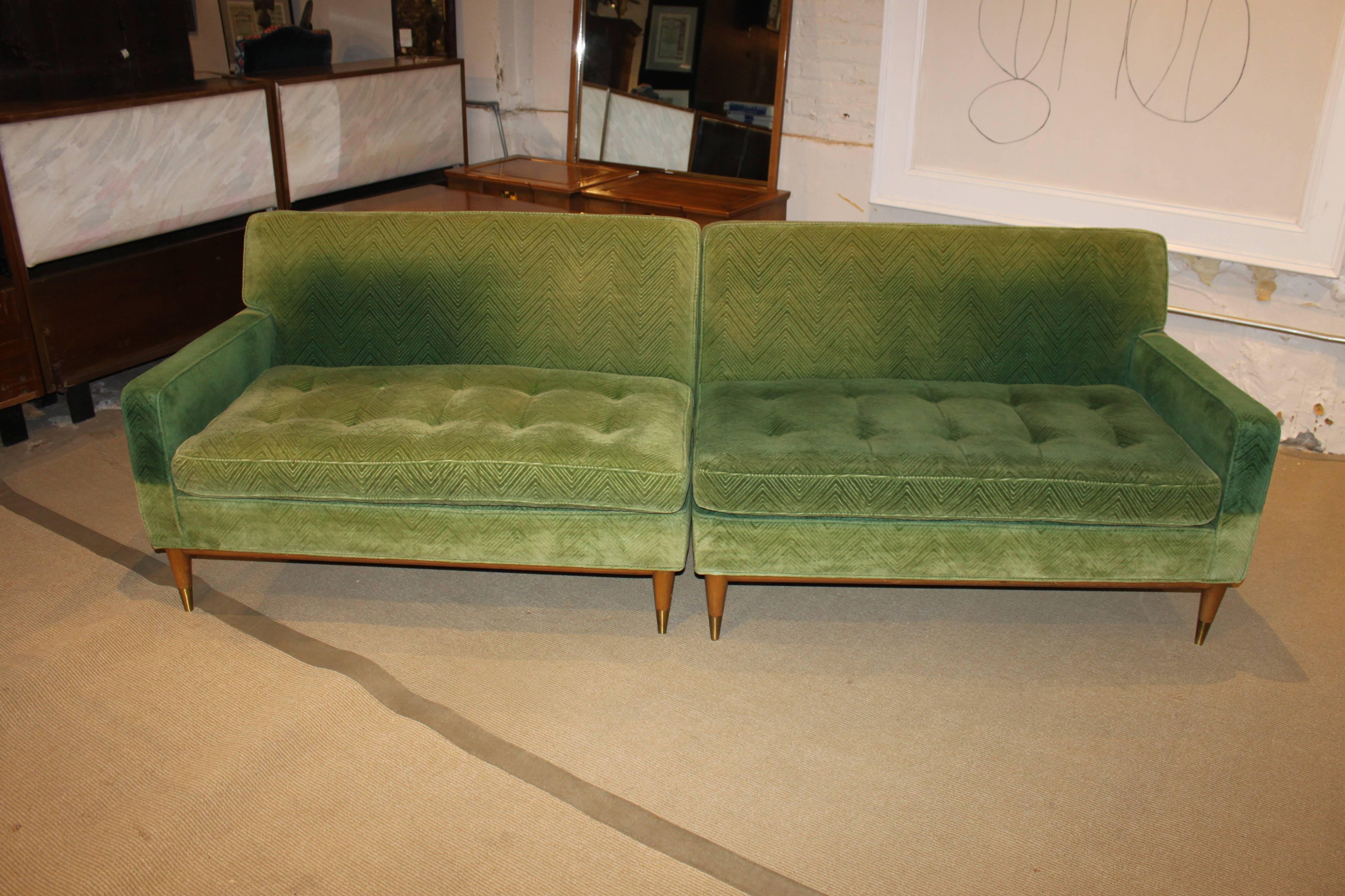 Mid-Century Modern J. Stuart Clingman for Widdicomb Sectional Sofa