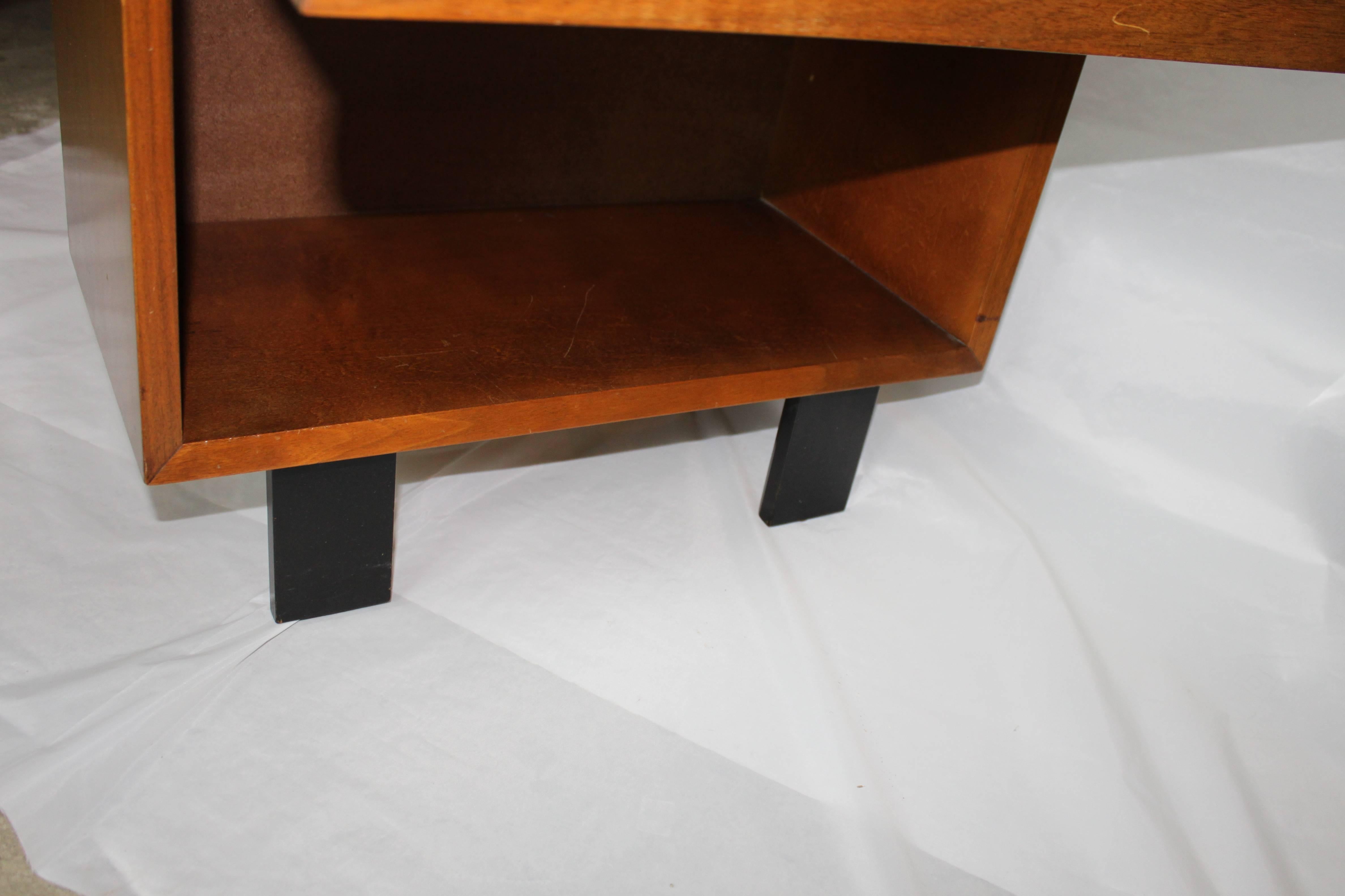 American Pair of George Nelson Bookcases Nightstands For Sale