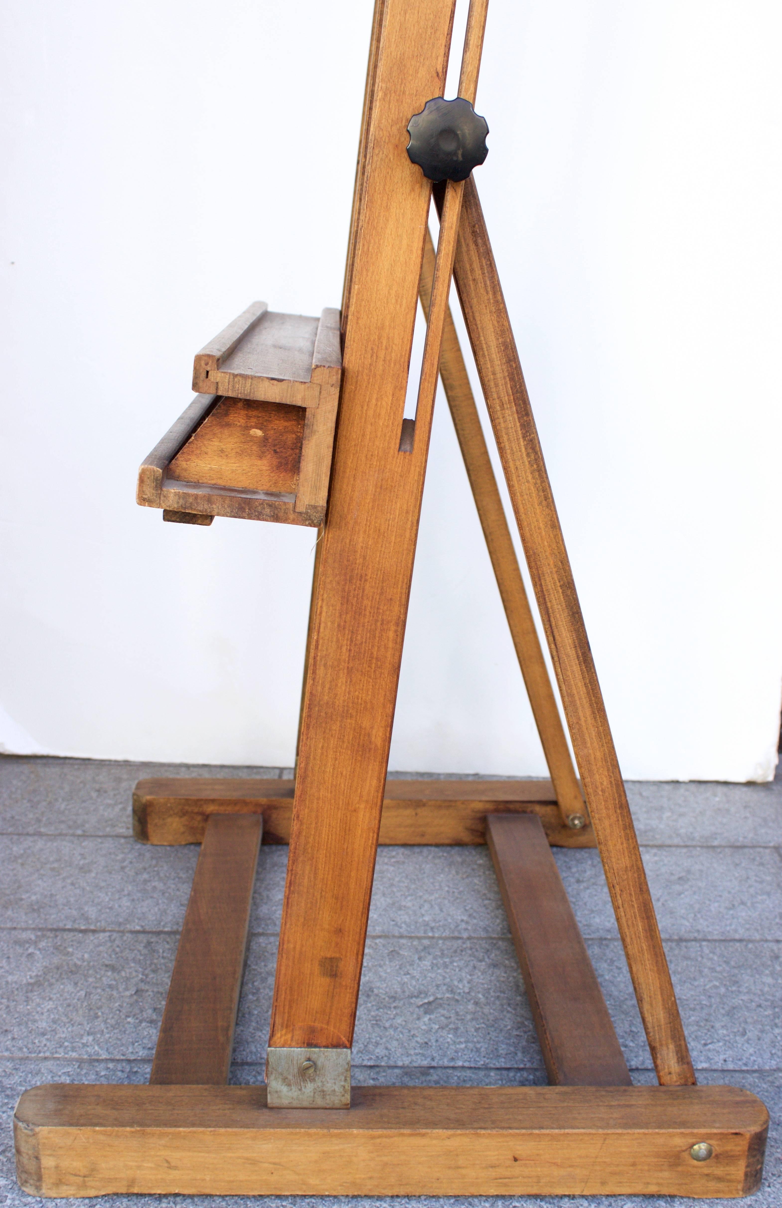 French Lefranc & Bourgeois Vintage Studio Easel