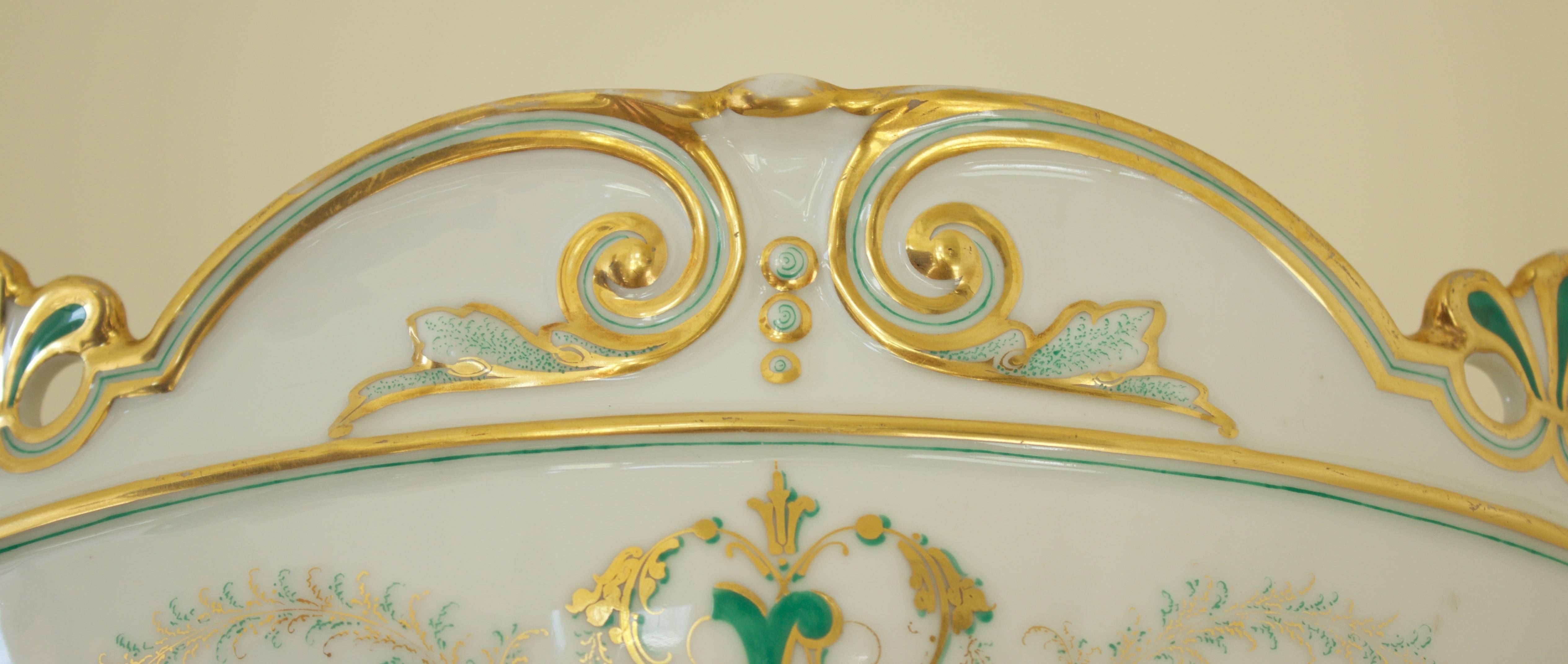 Louis XV French Limoges Jardiniere