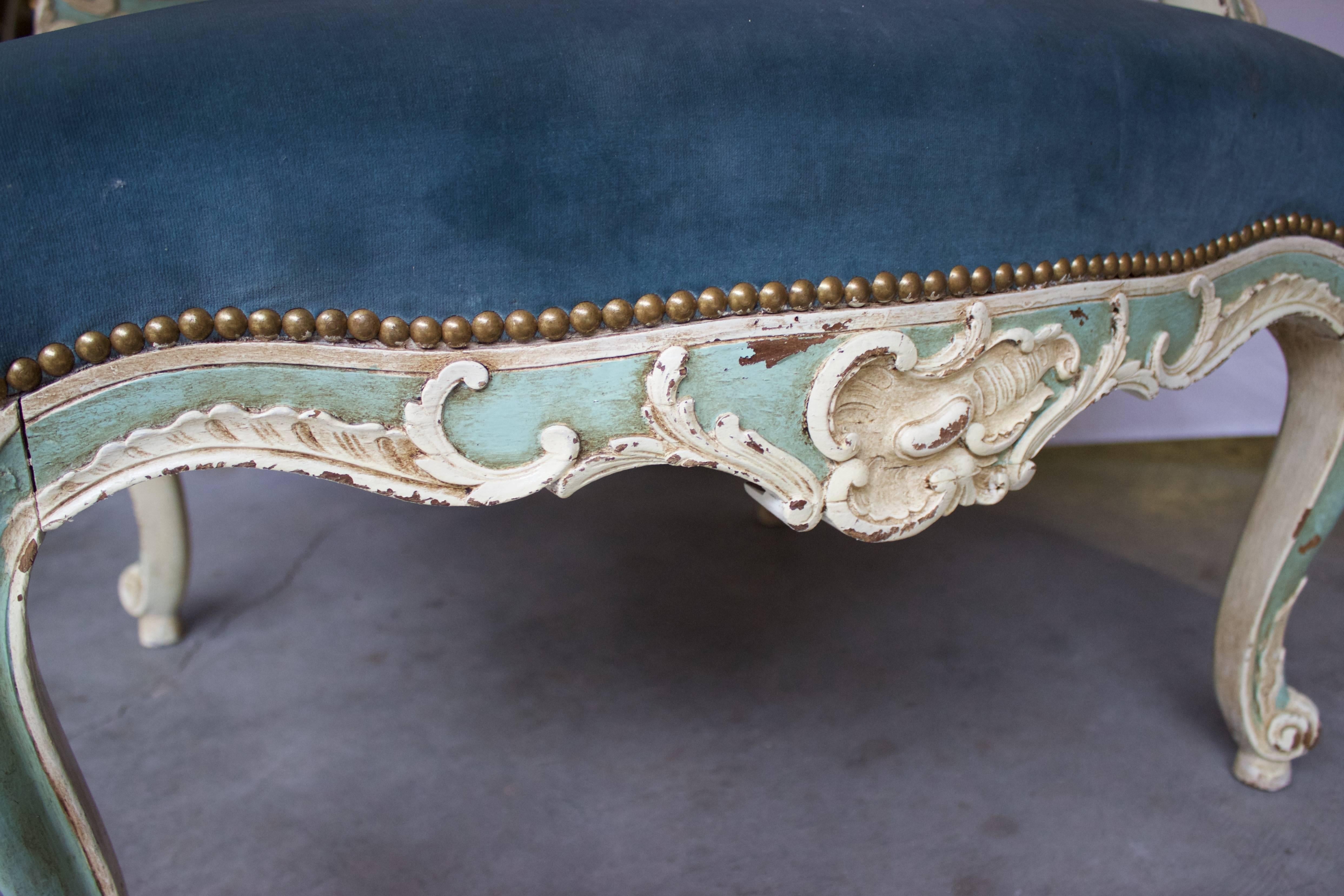 French 19th Century Louis XV Style Fauteuil 2