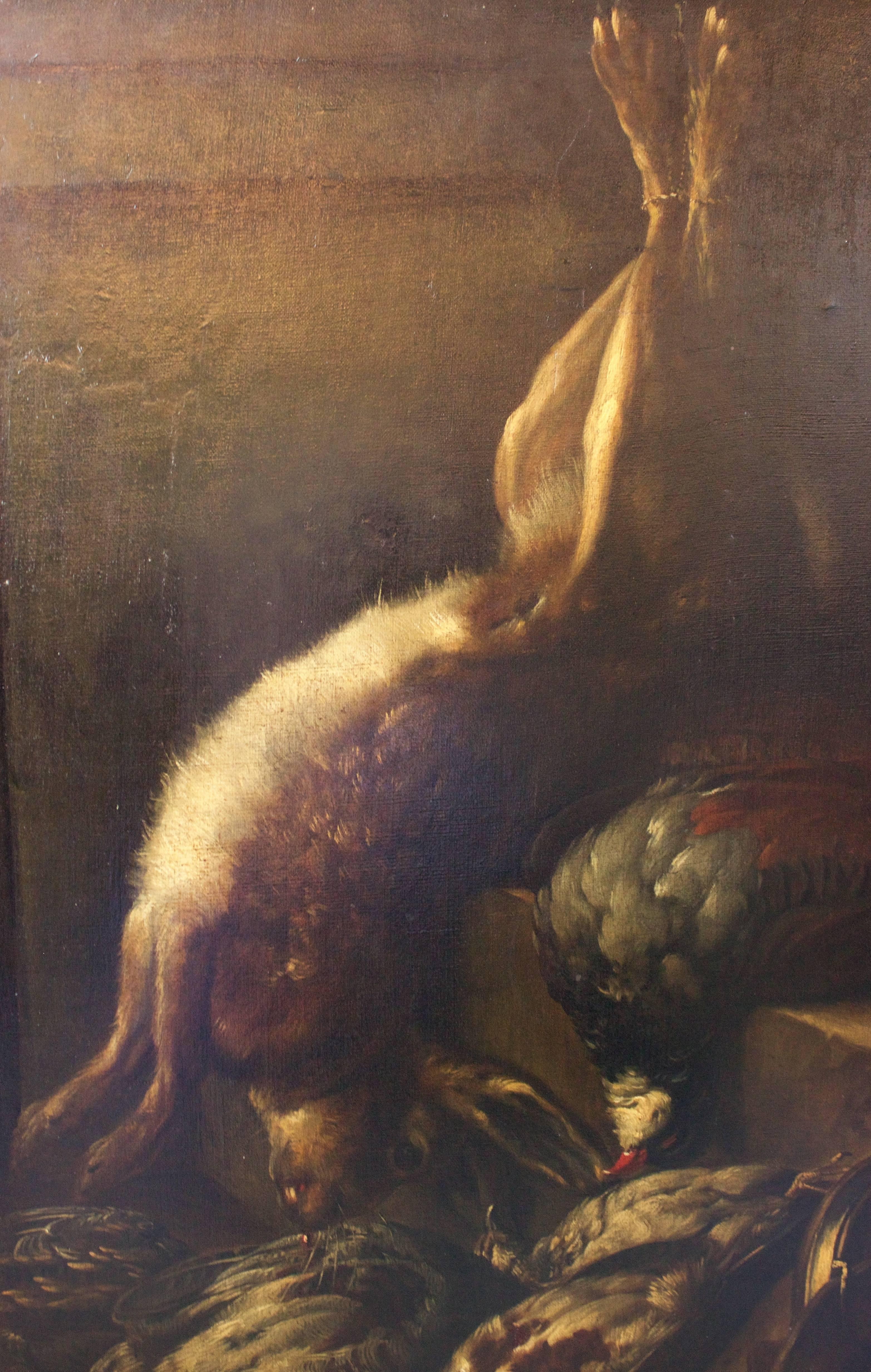 dead rabbit painting