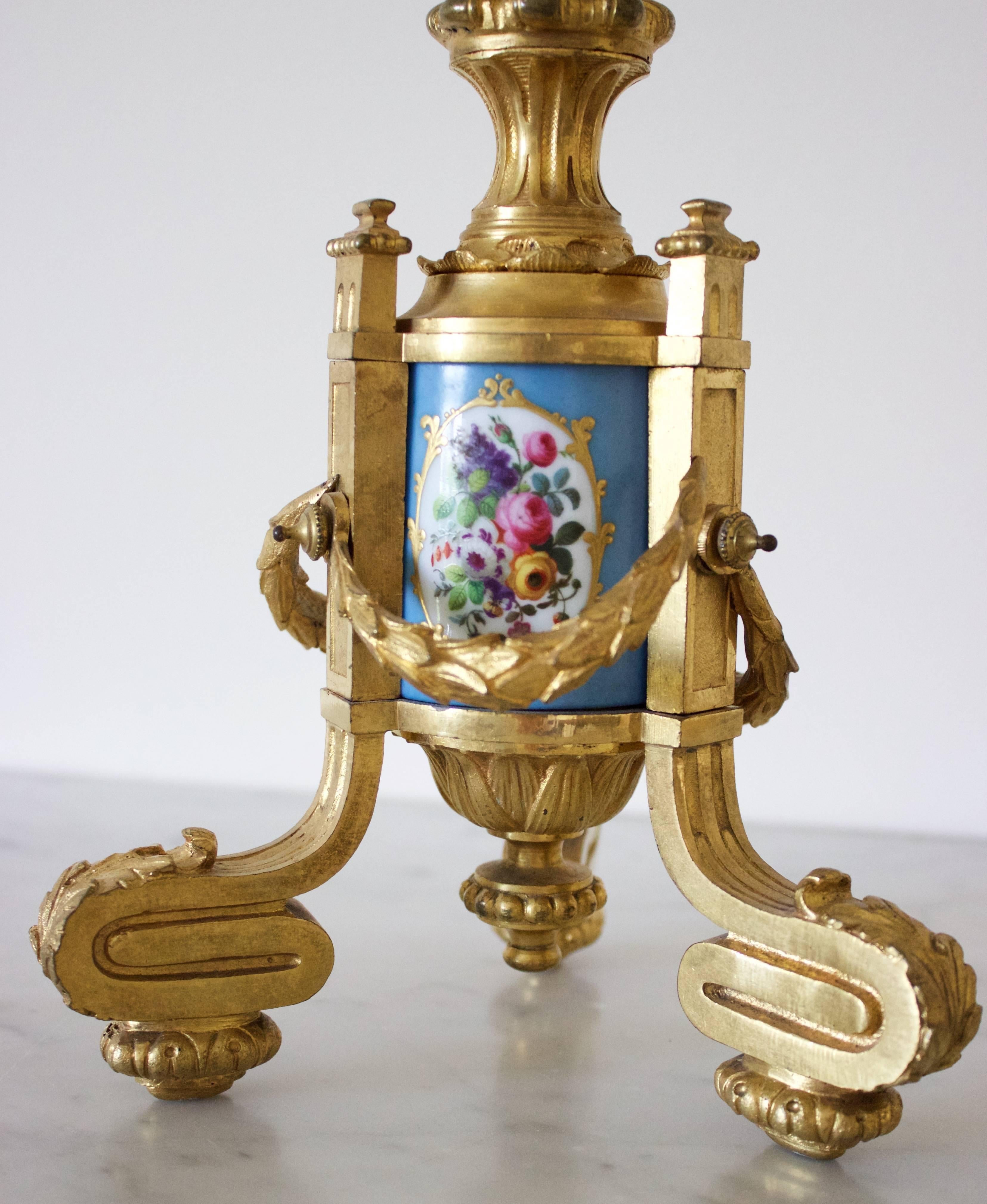 napoleon iii porcelain candelabras