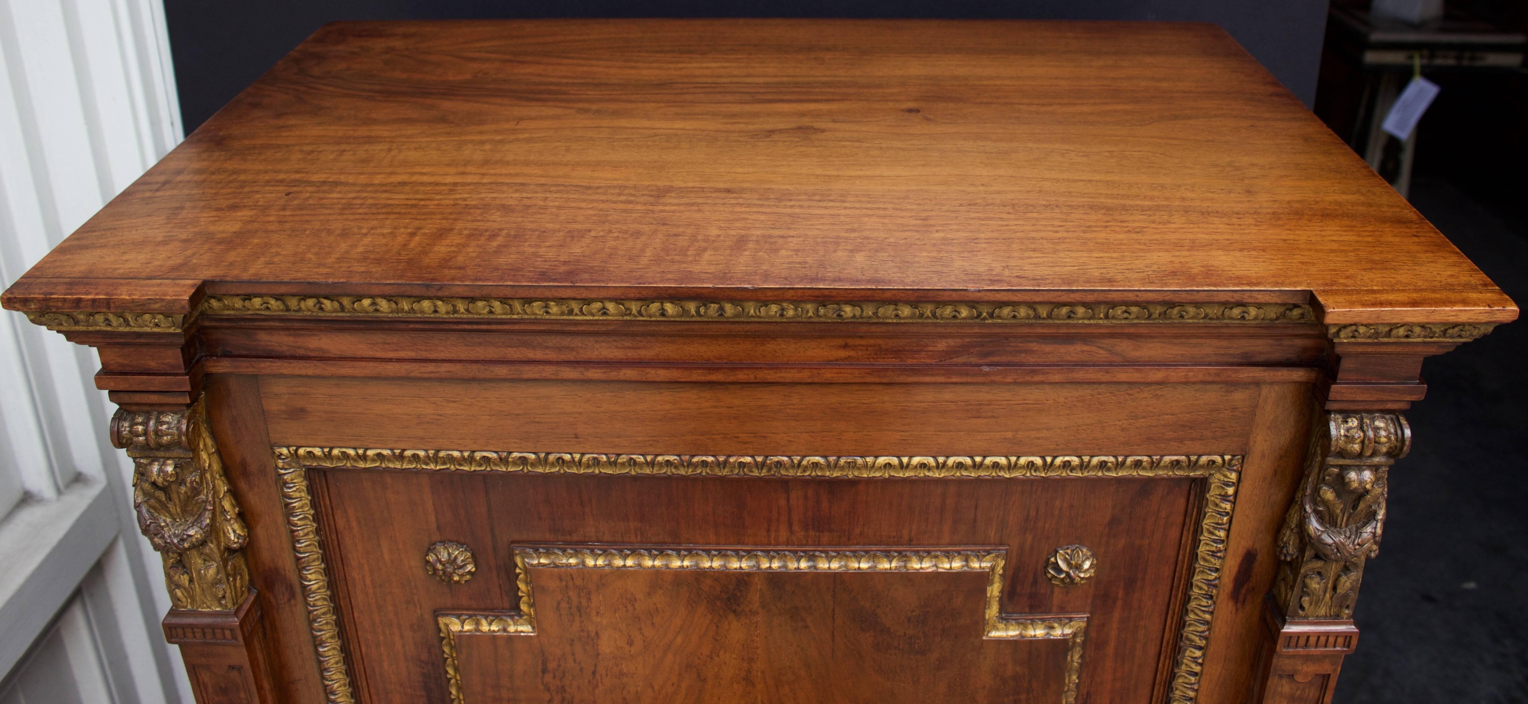 Walnut Early 19th Century French Louis XVI Filing Cabinet