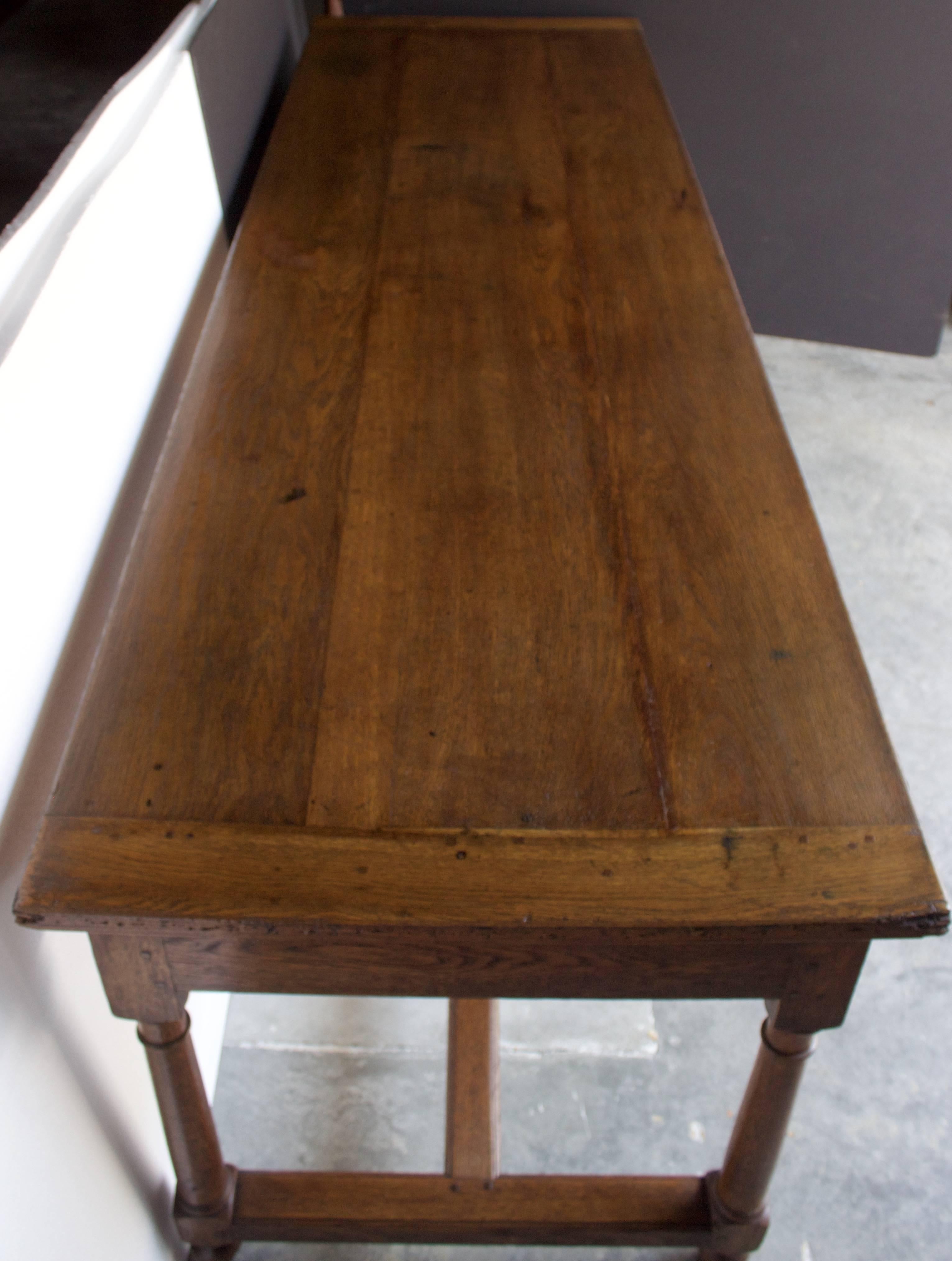 French Early 19th Century Religious Refectory Table 1