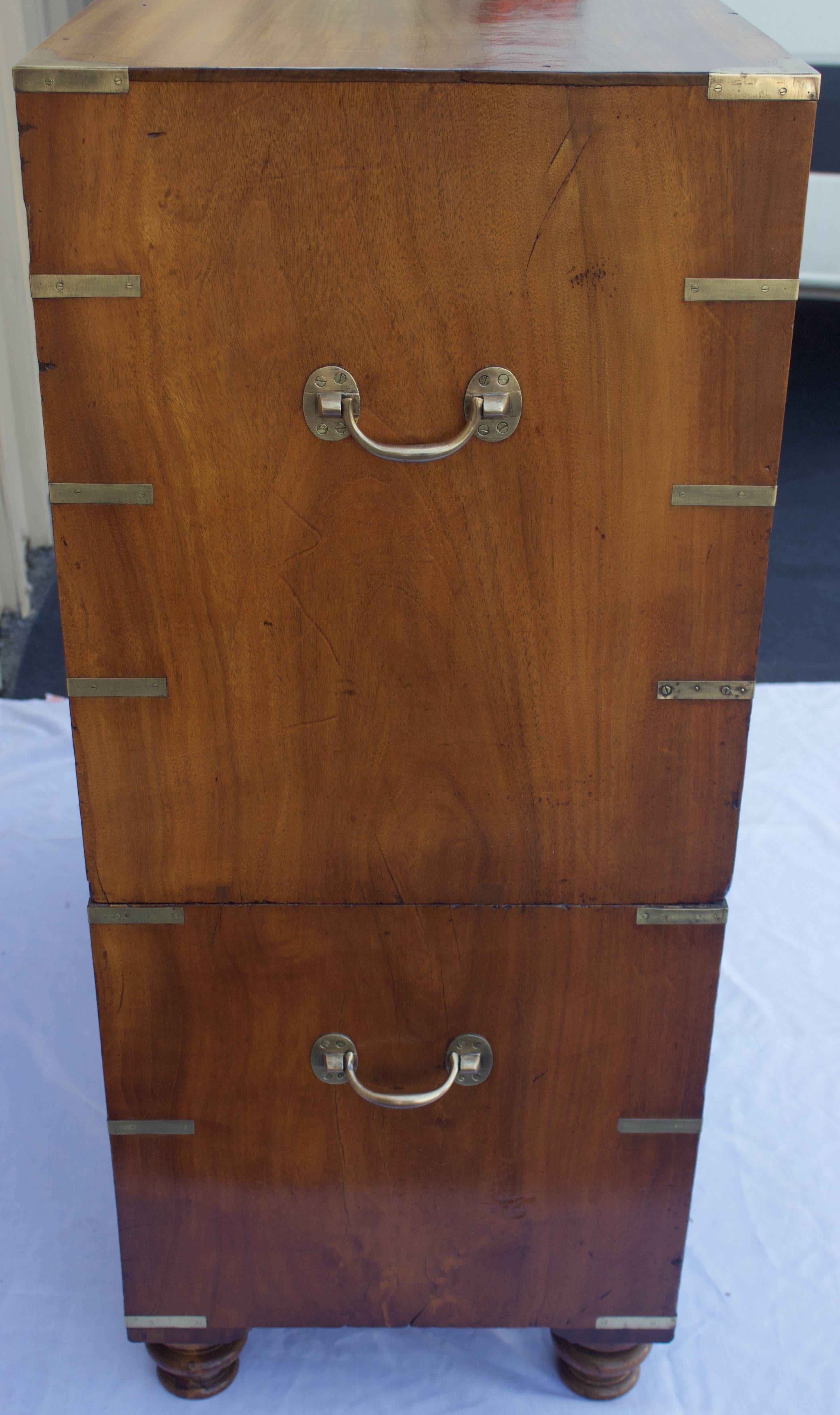 English British Officers Campaign Chest  For Sale