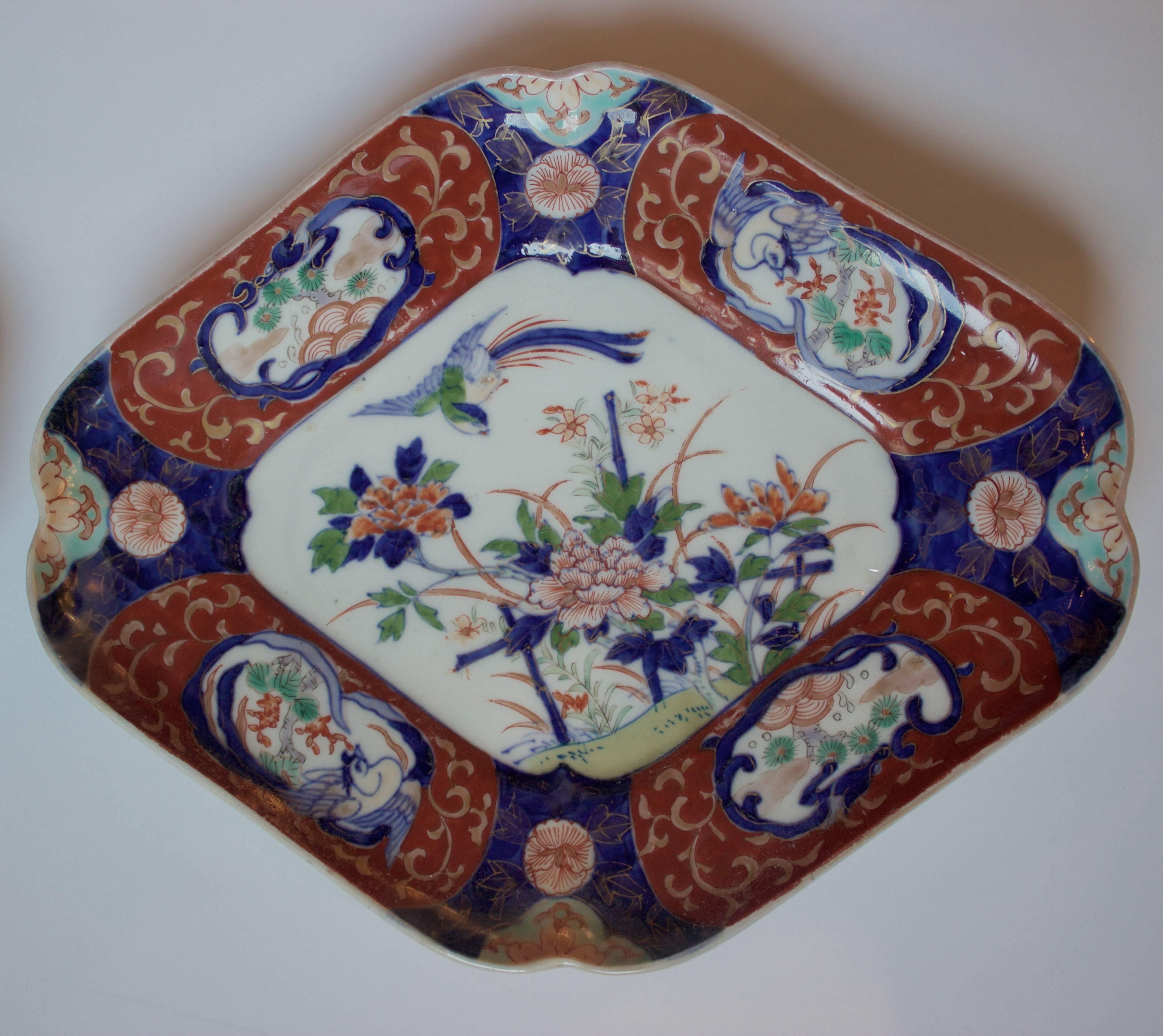 Other Pair of Imari Plates, 19th Century For Sale