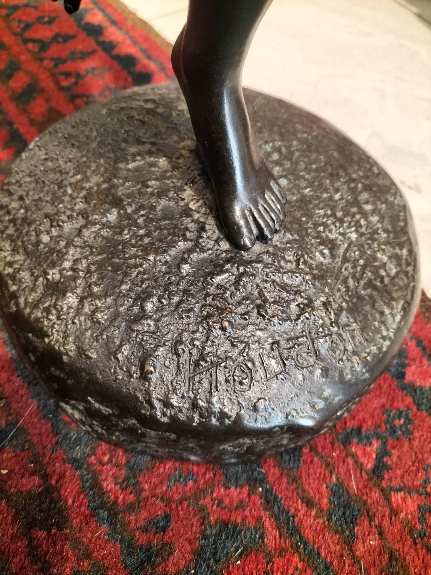 Bronze Statue of a 