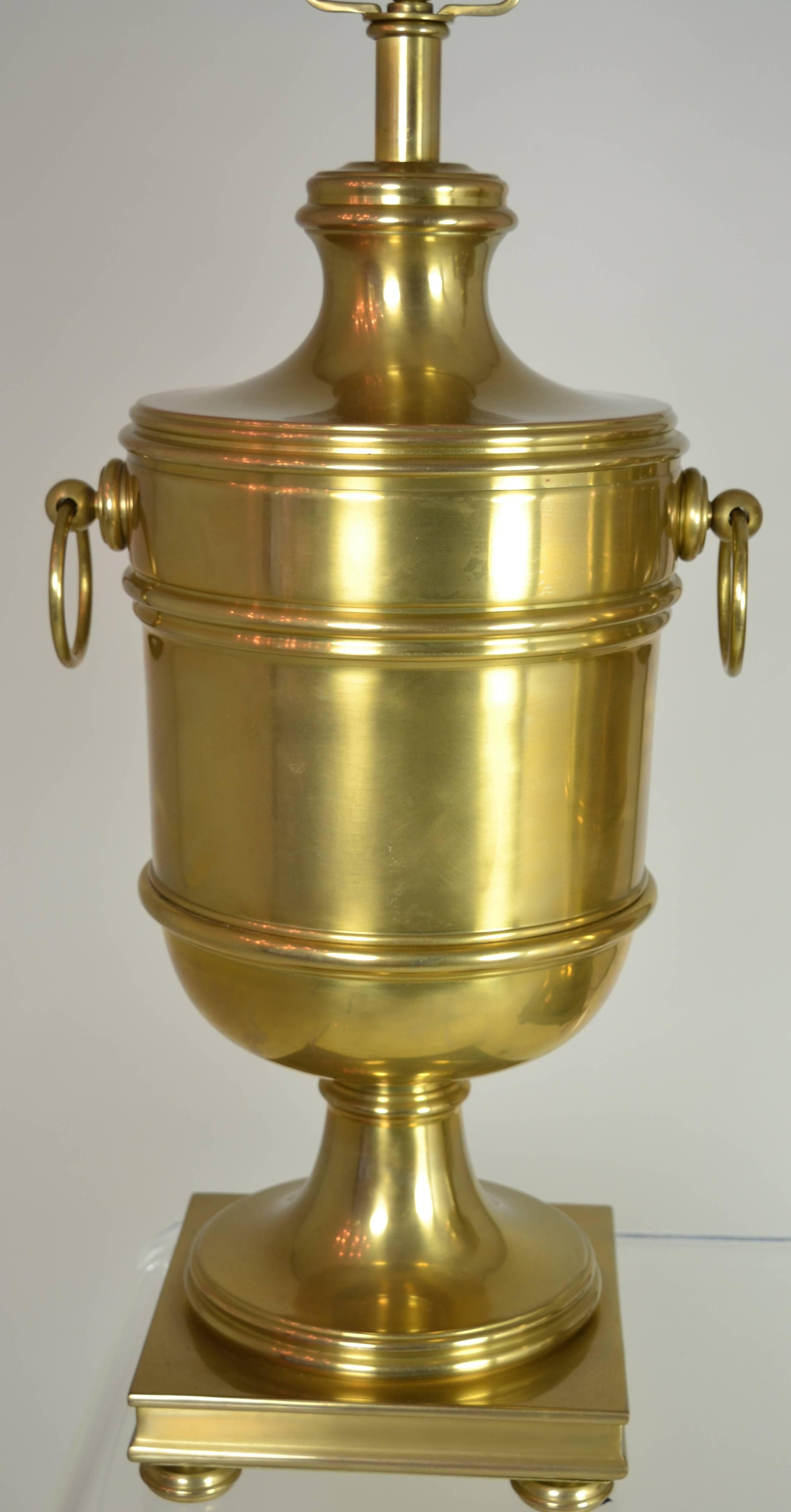 ralph lauren brass table lamp