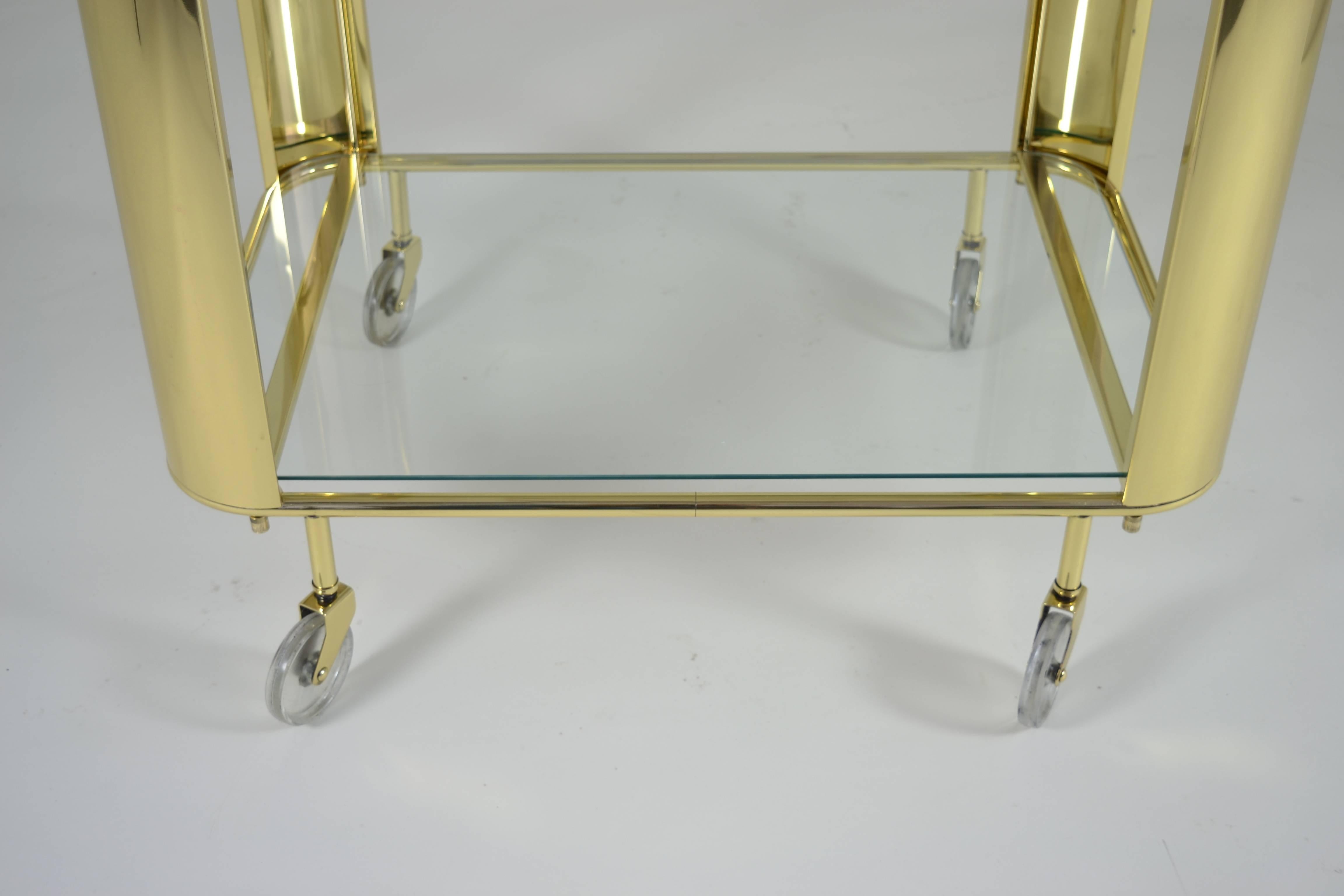 Brass Bar Cart 1