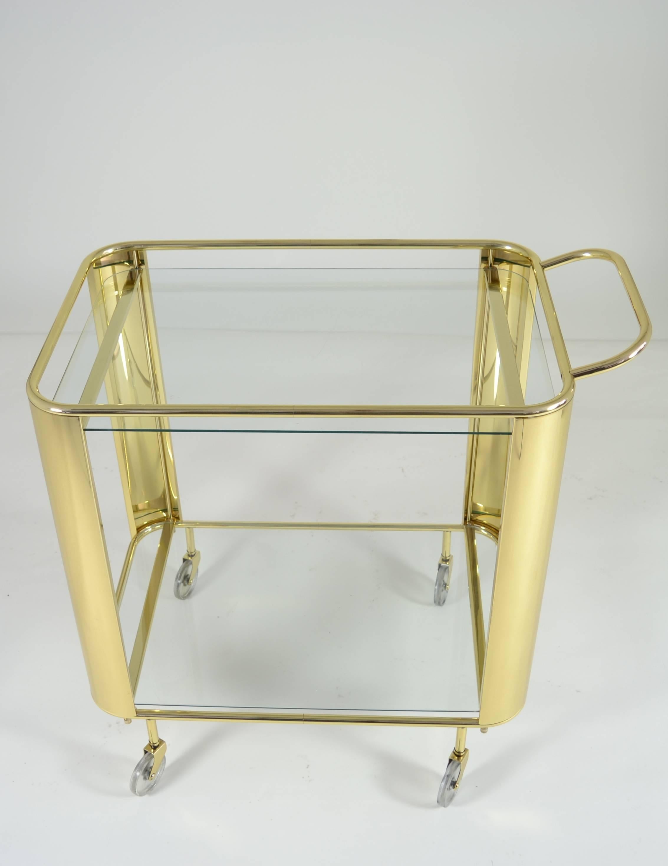 Brass Bar Cart 3