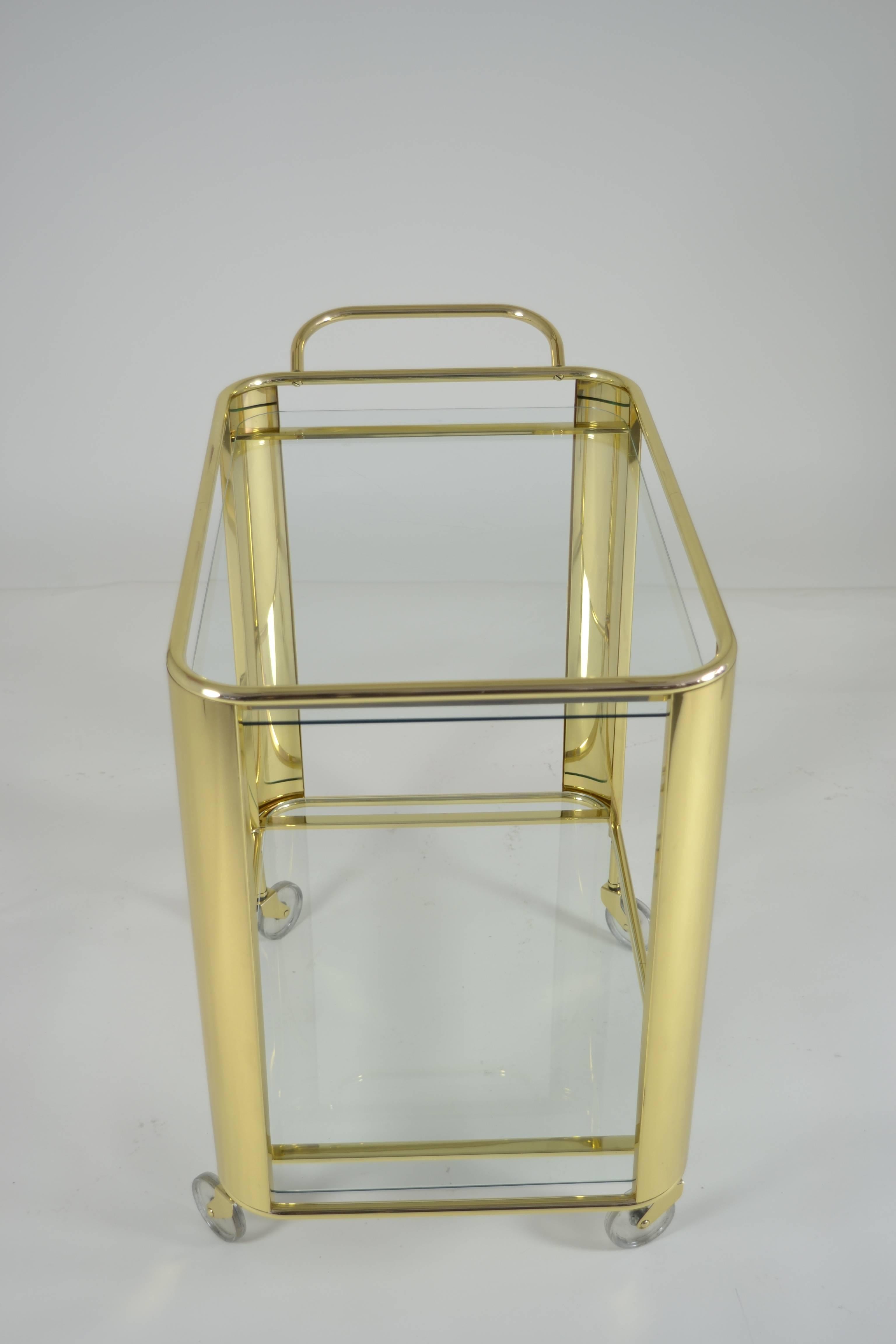 Brass Bar Cart 4
