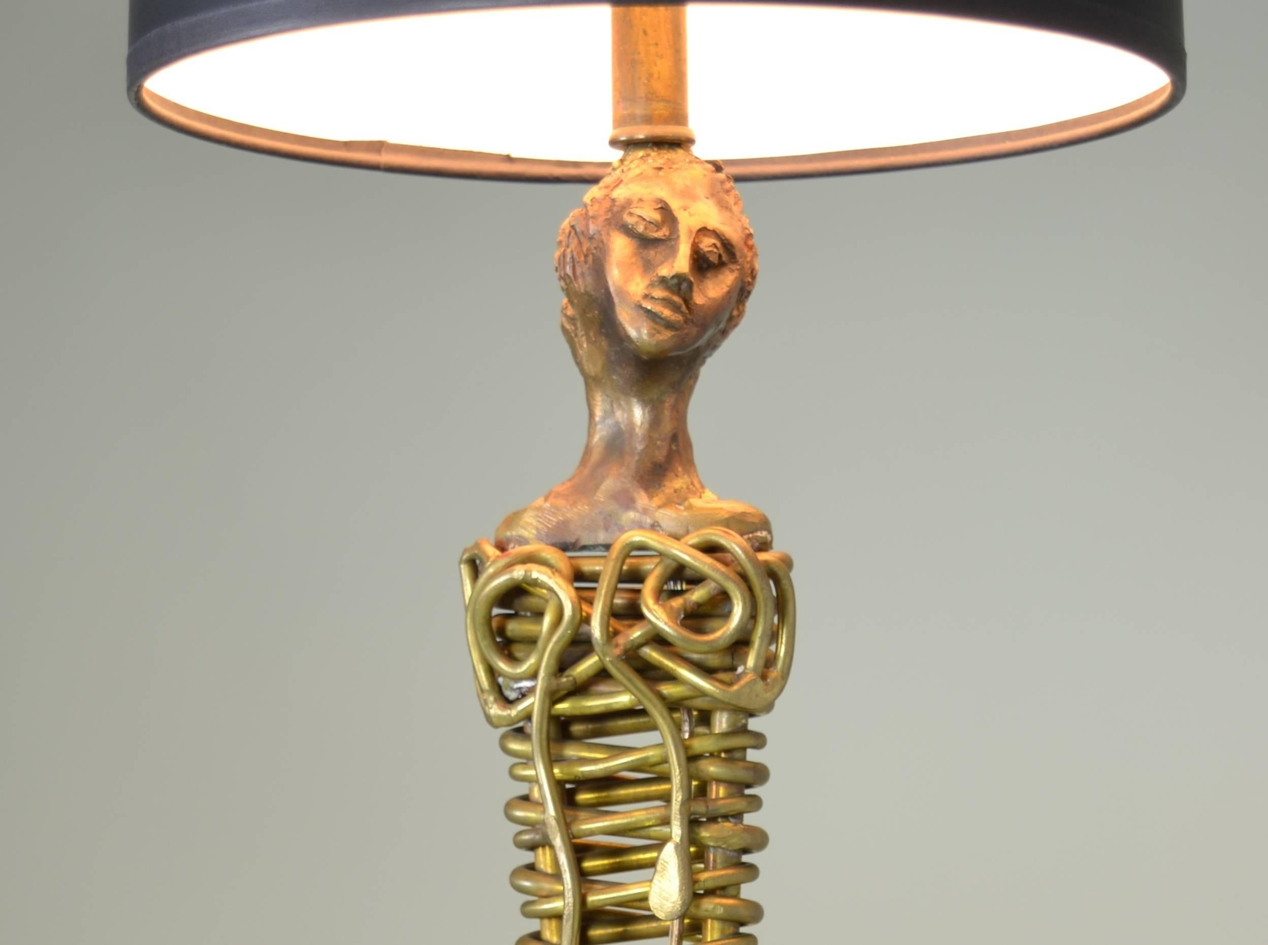 Signed Mario Villa, Nefertiti Table Lamp 1