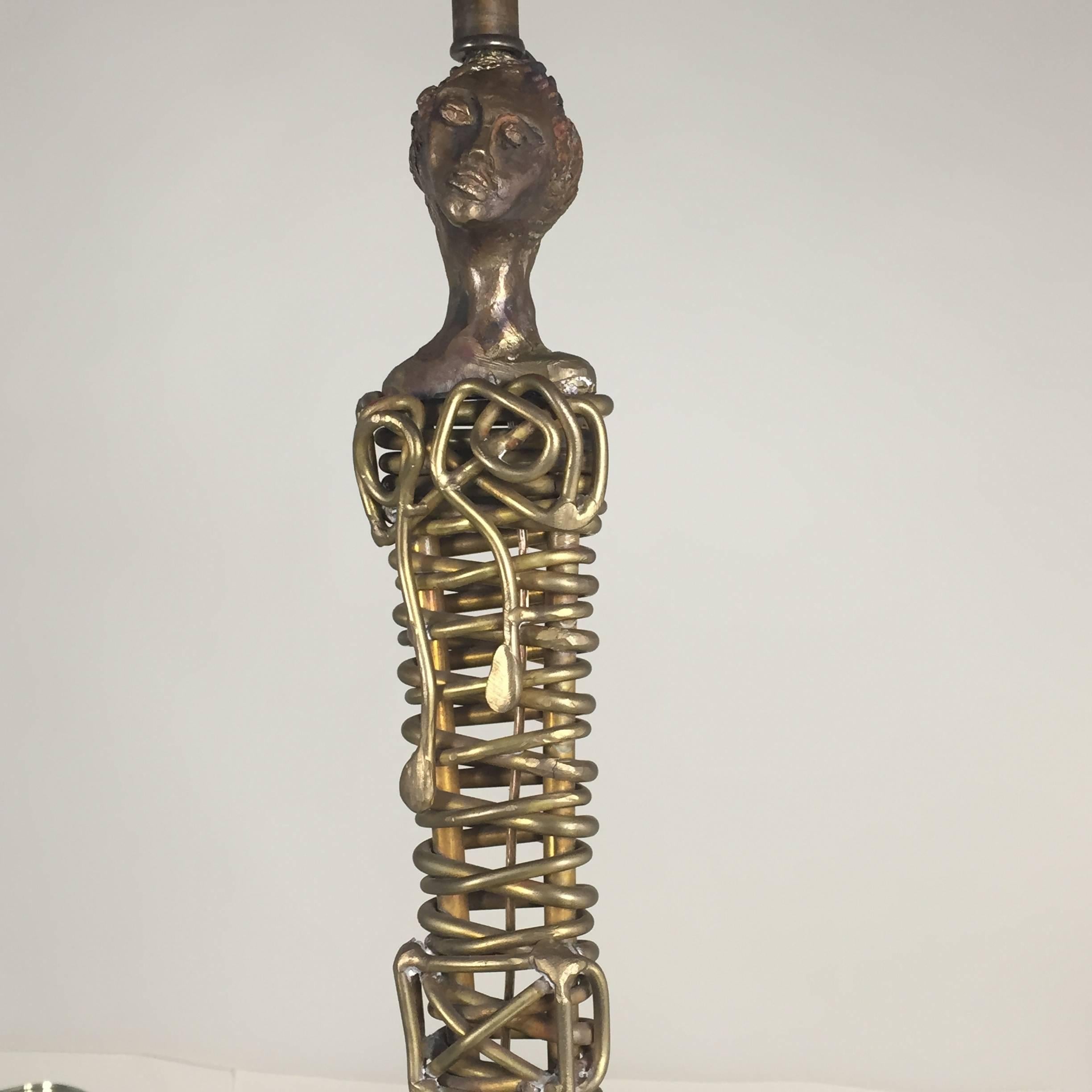 Signed Mario Villa, Nefertiti Table Lamp 4