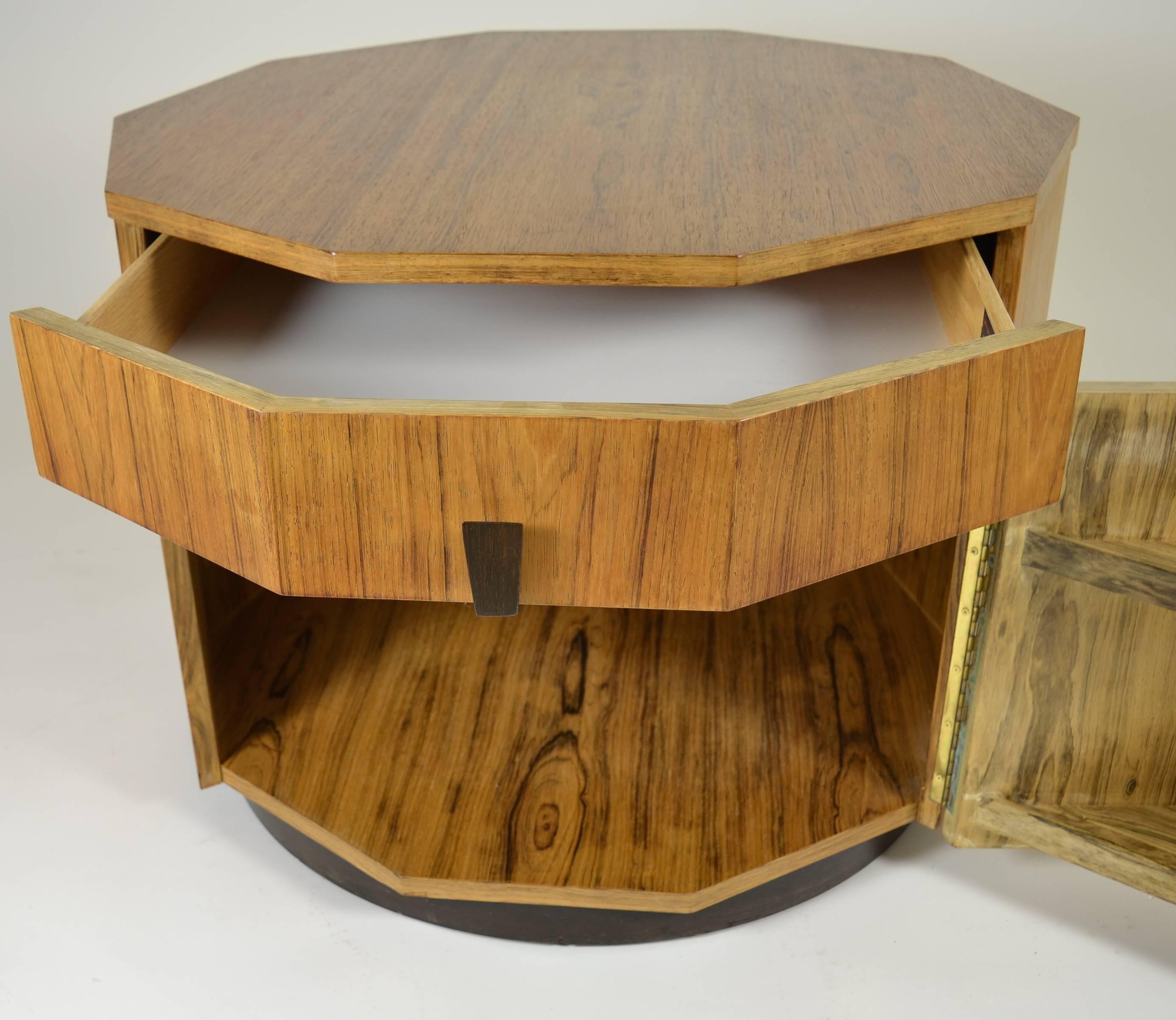 American Harvey Probber Decagon Table, circa 1950s