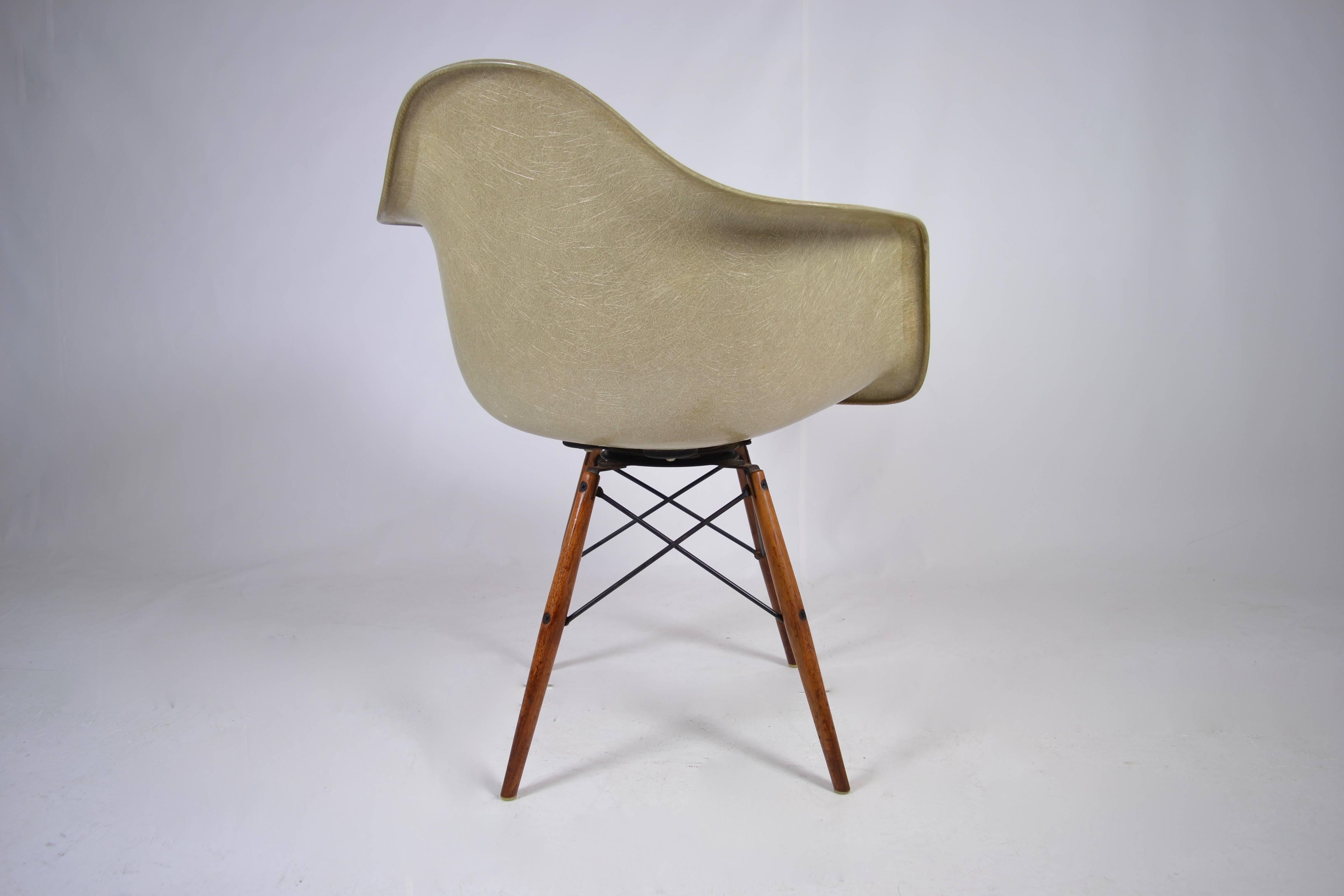 Zenith Rope Edge PAW Swivel Chair by Eames for Herman Miller, USA, 1950 2