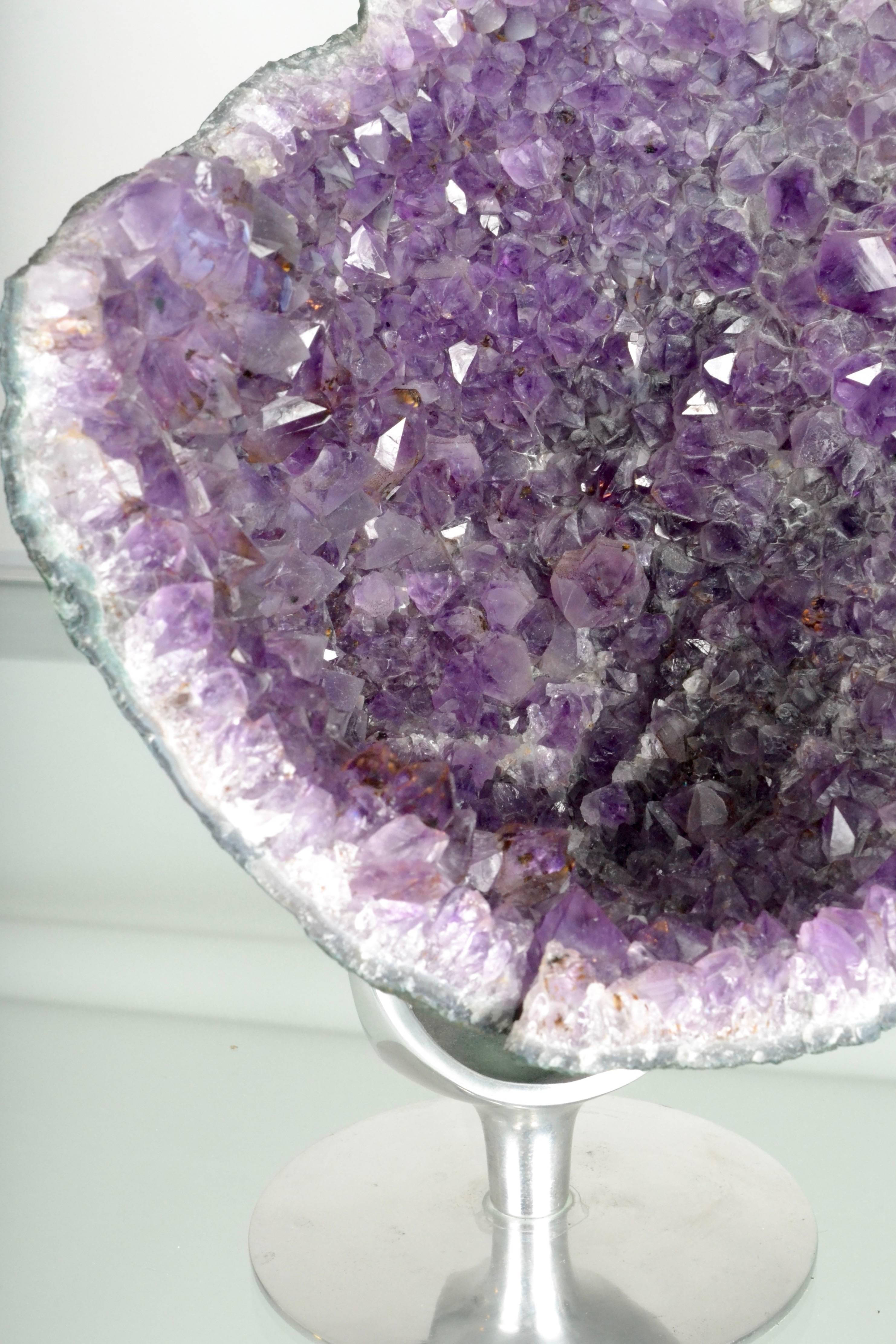 Large Amethyst Geode on Stand 1