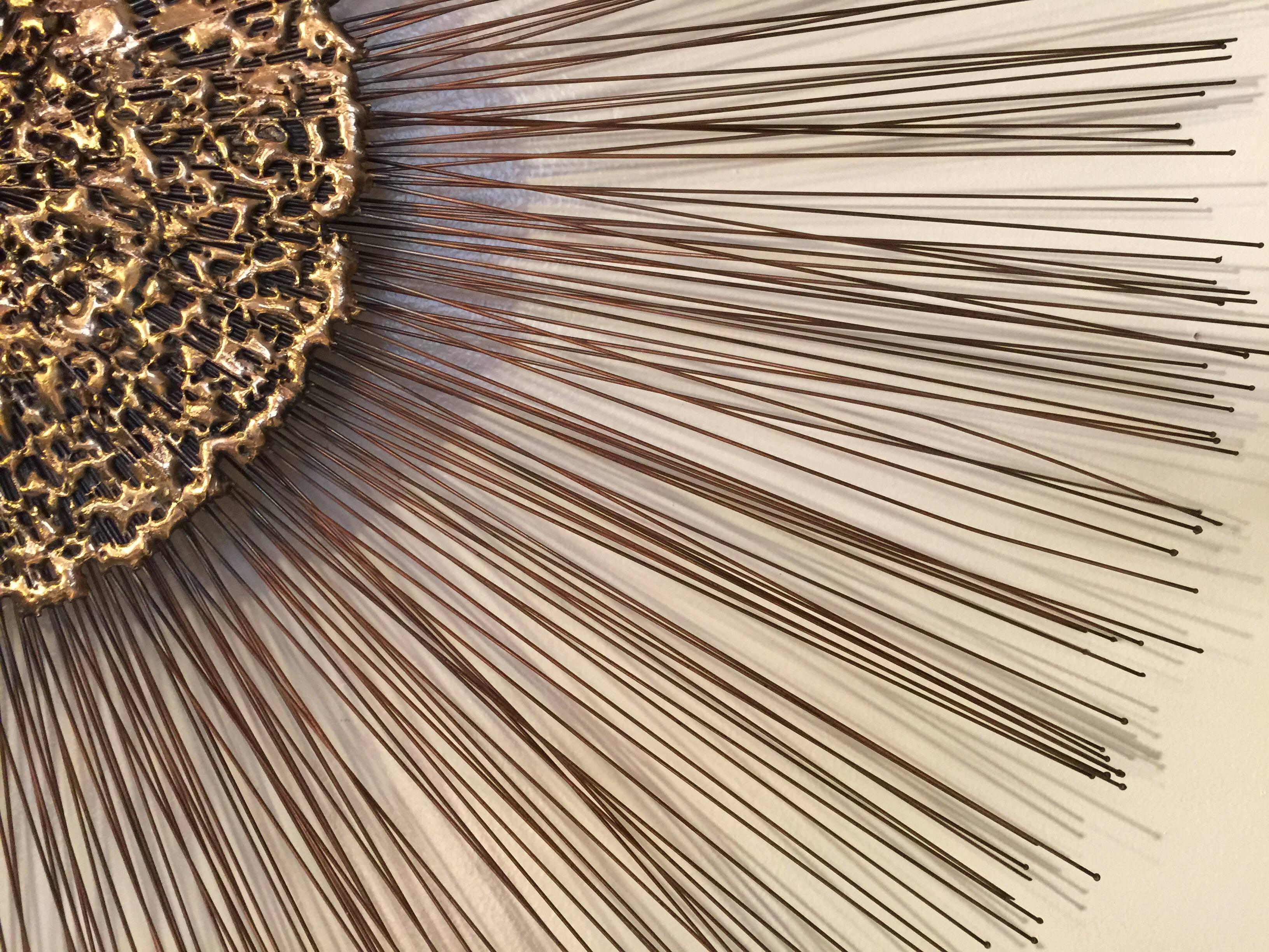 American SuperNova Starburst Wall Sculpture by Bruce and William Friedle