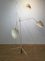 In the Style of Serge Mouille Three-Arm Floor Lamp