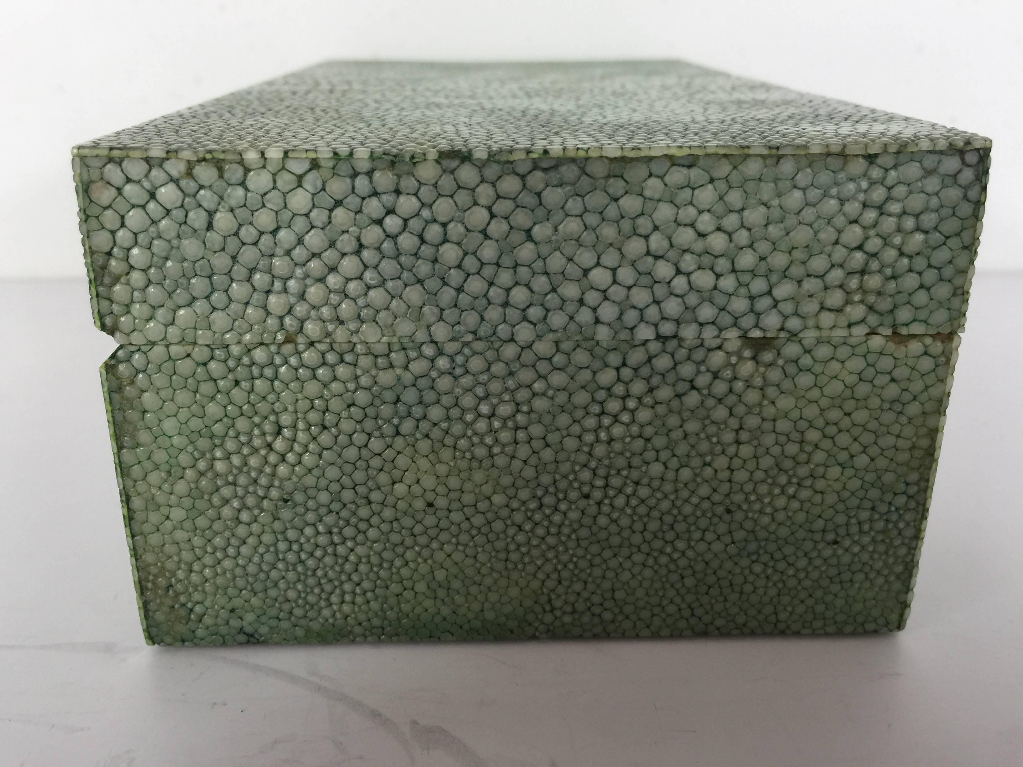 Art Deco Dunhill Shagreen Table Box 2