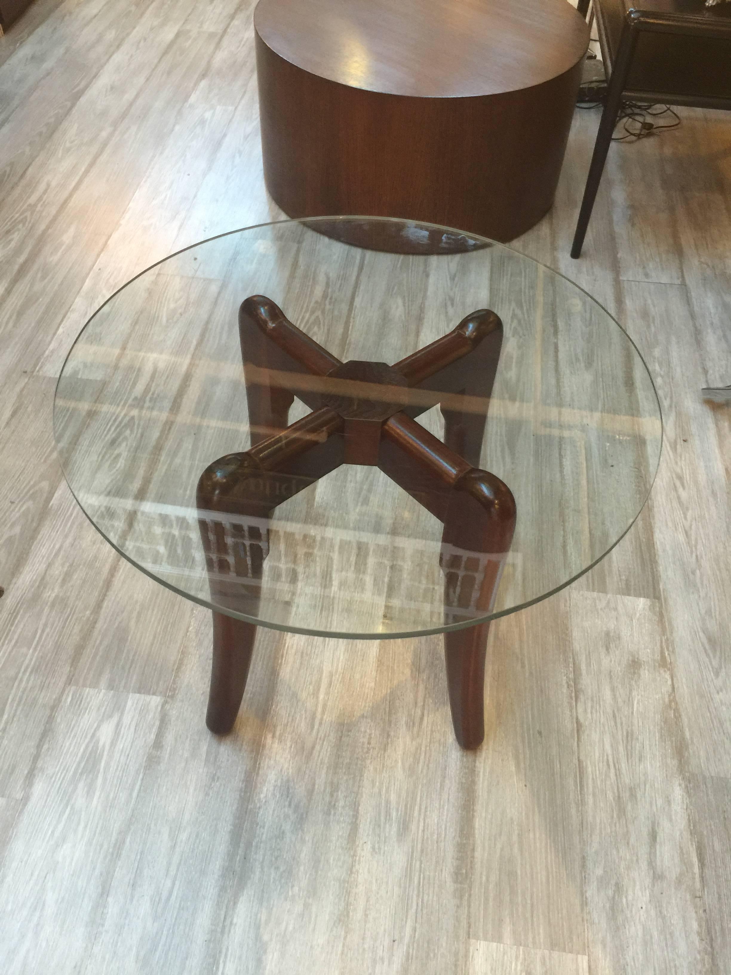 American Adrian Pearsall Lady Leg Side Table For Sale