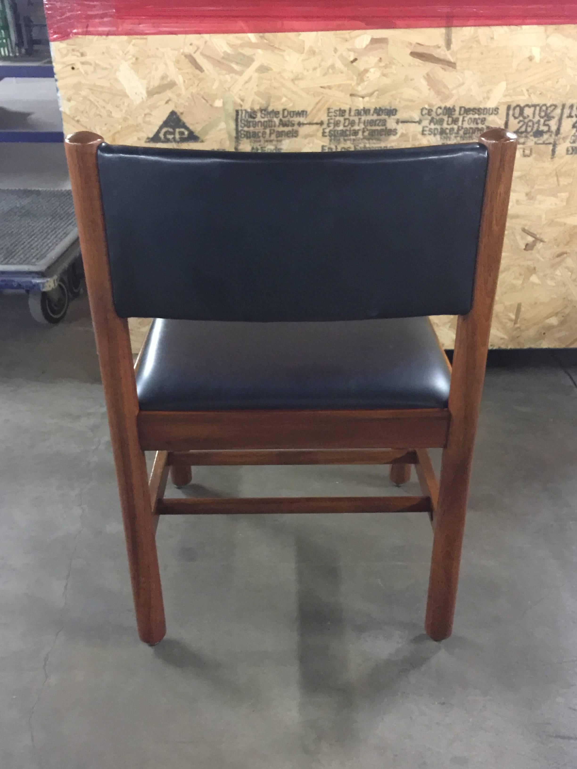 Late 20th Century 12 Danish Walnut Dining Chairs  For Sale
