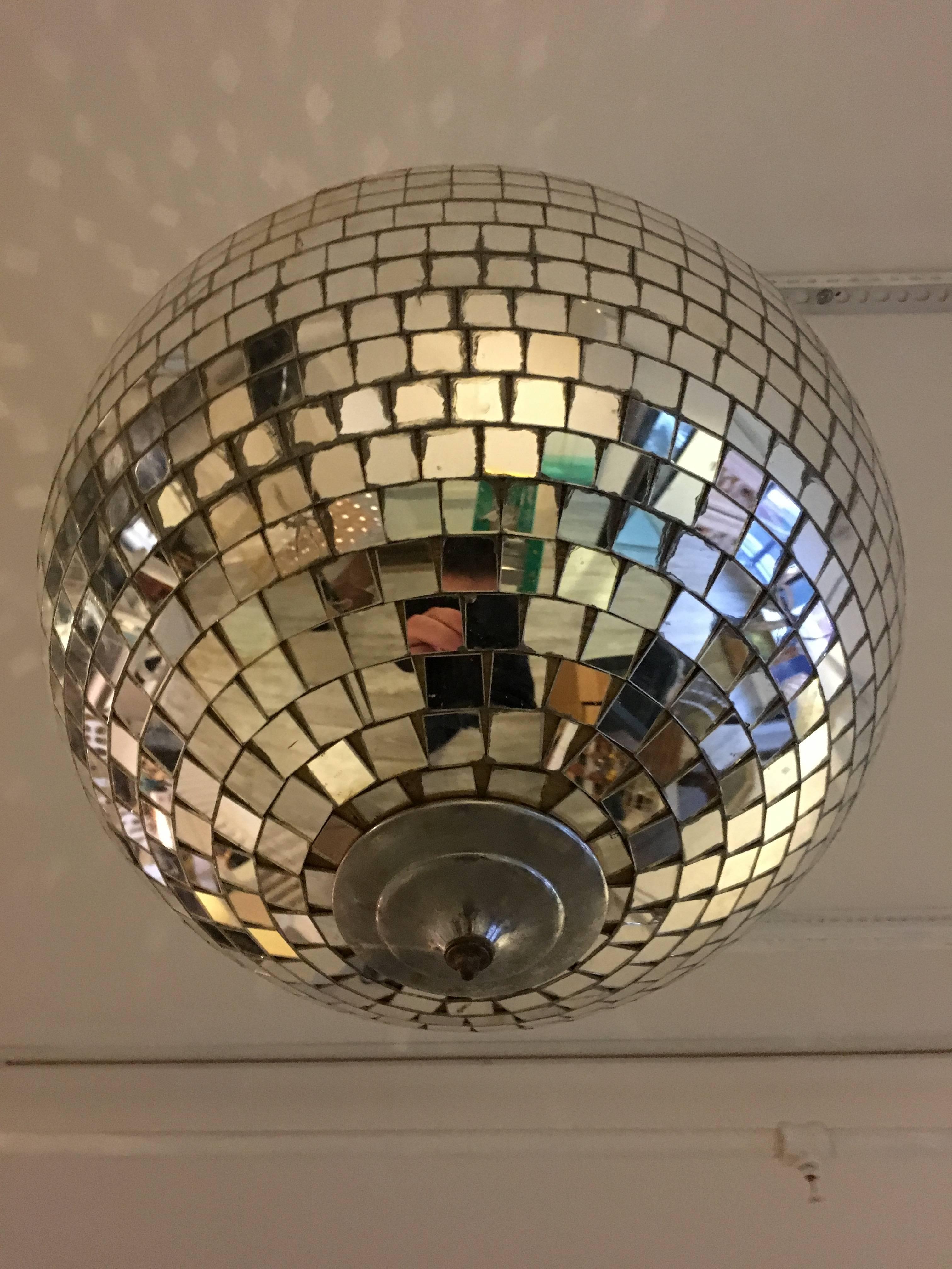 1970s Disco Ball, From Club 12 West NYC (1975-1982) 
491 West Street, Between 12th and Jane Street 