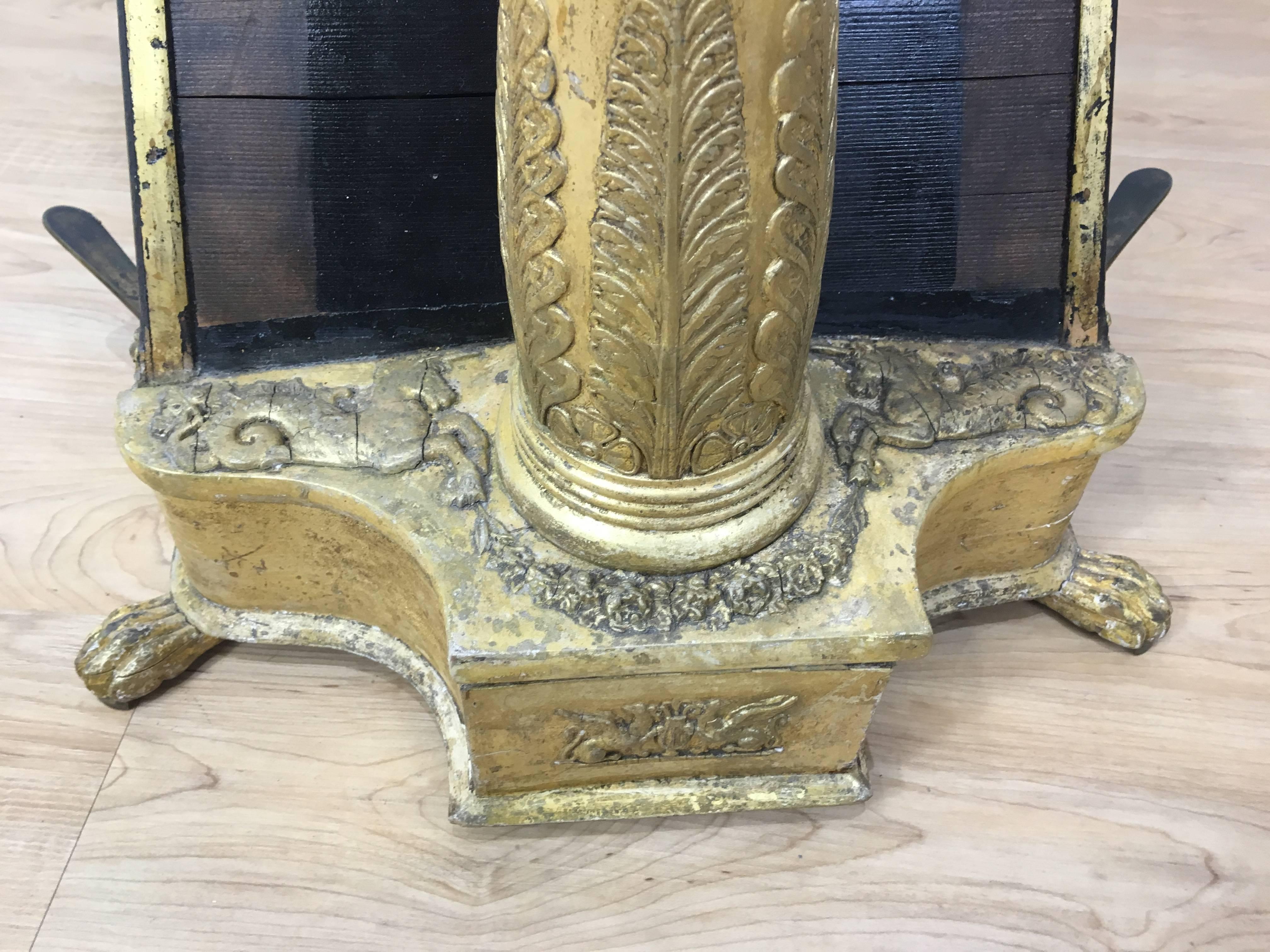 Neoclassical Revival Antique Sebastian Erard Concert Harp