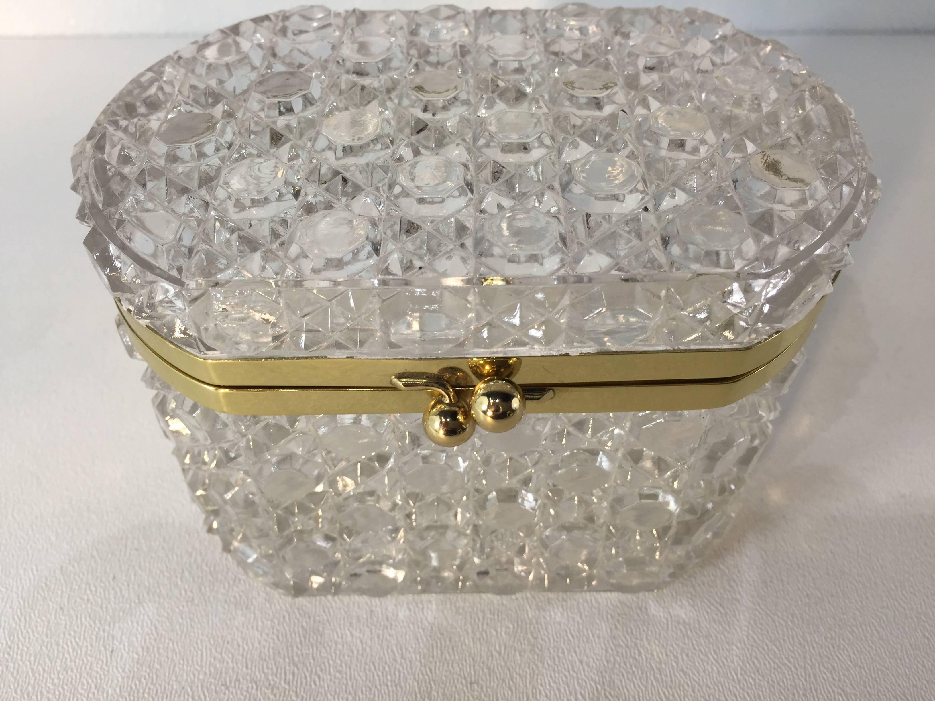 baccarat crystal box