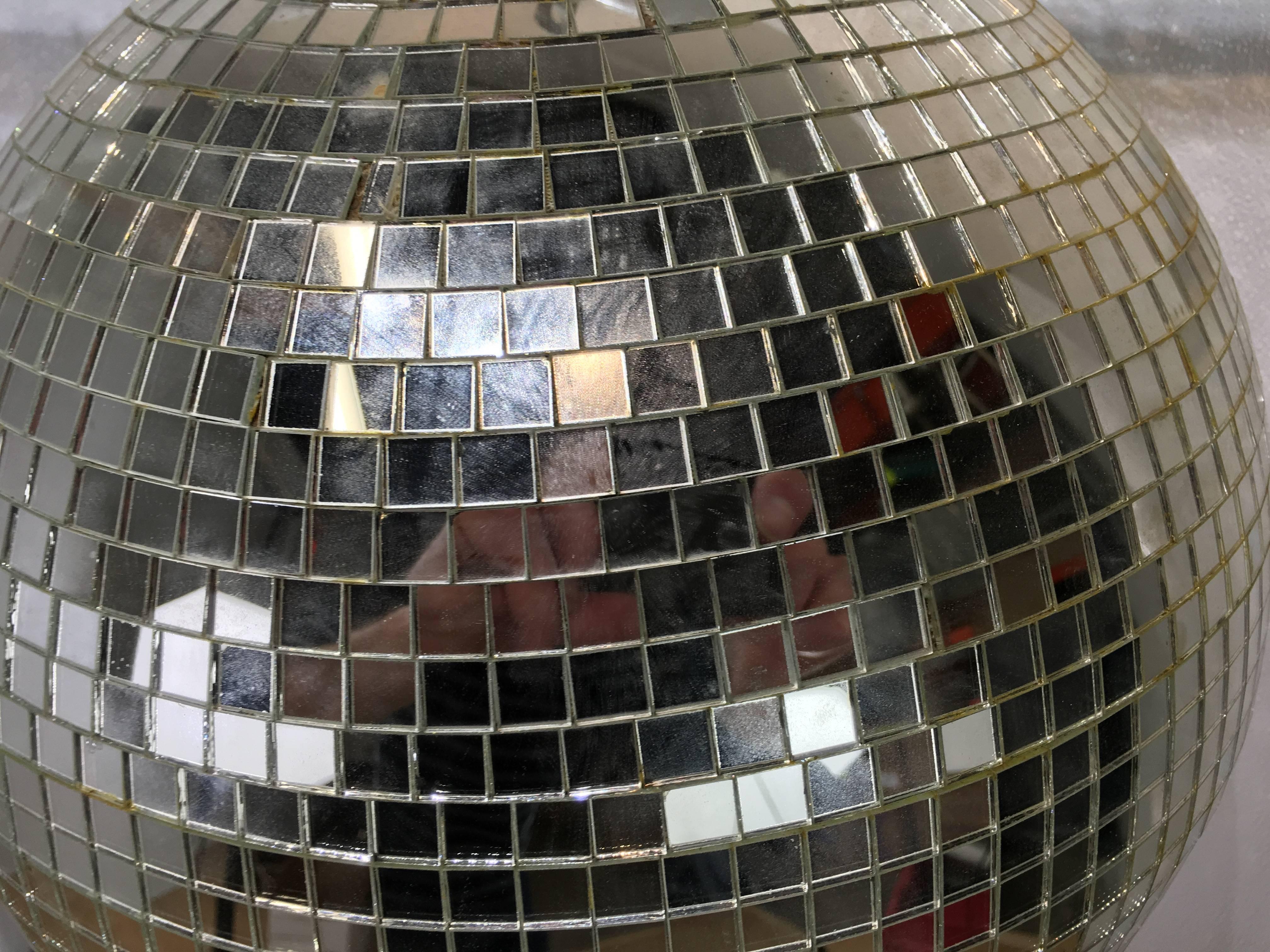 antique disco ball