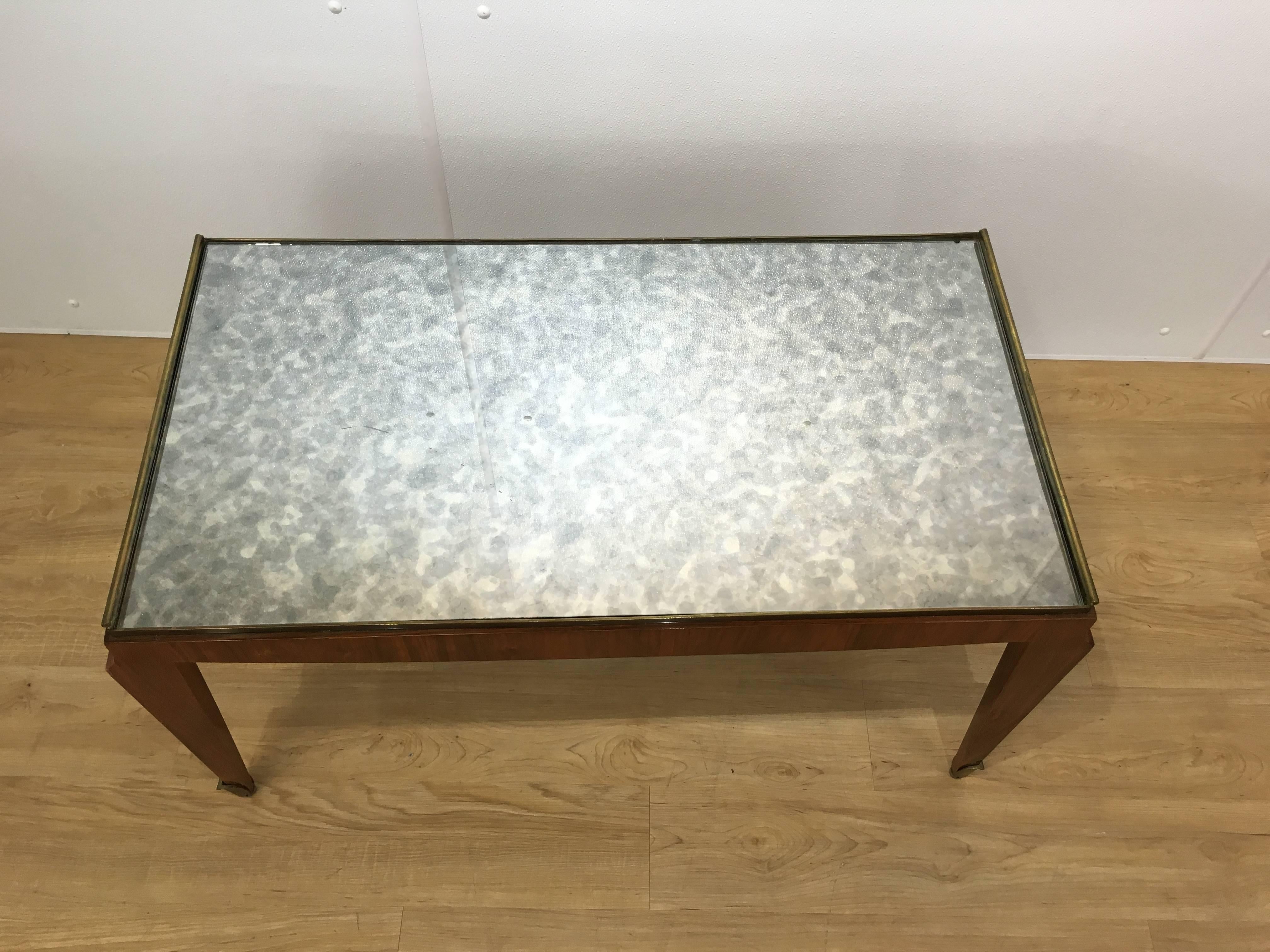 French Fine Art Deco Coffee Table For Sale