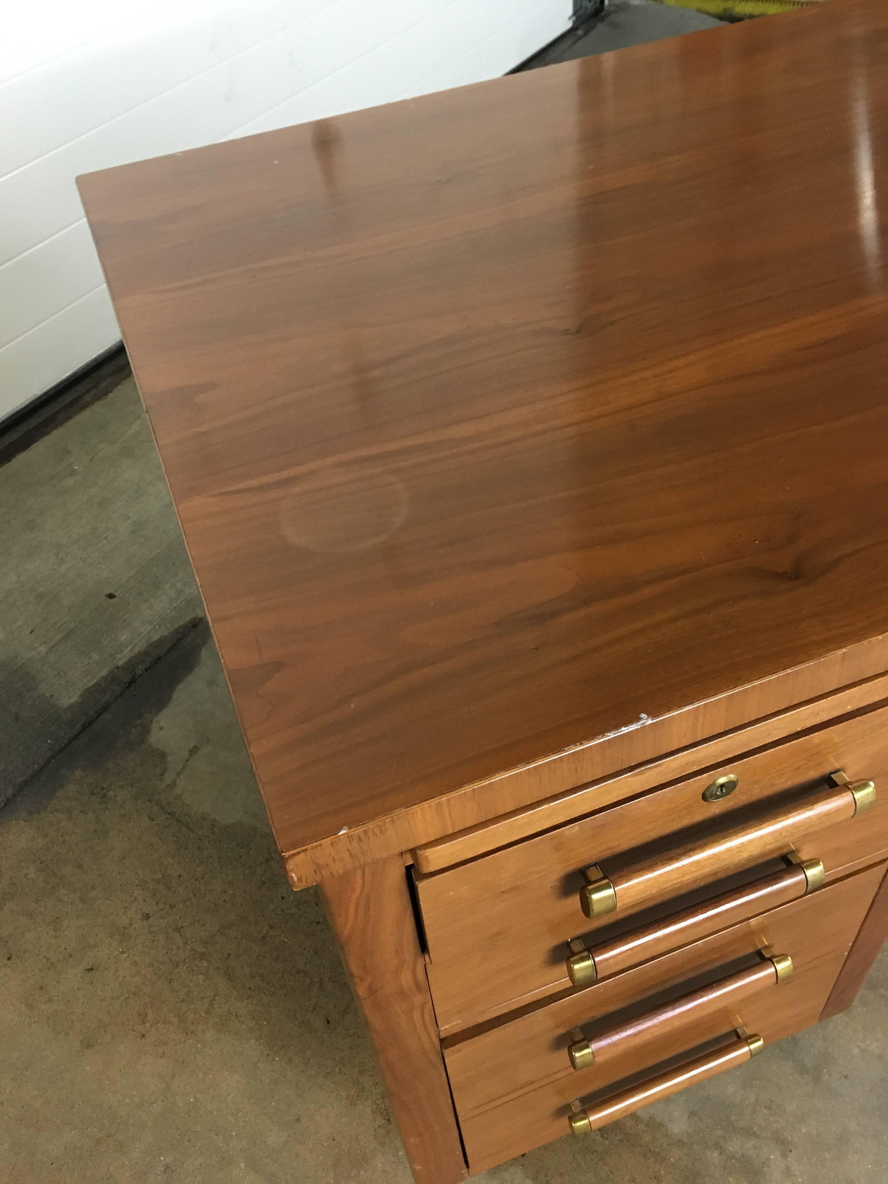 Mid-Century Executive Desk Suite 2