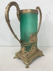 Ormolu-Mounted Baccarat Vase