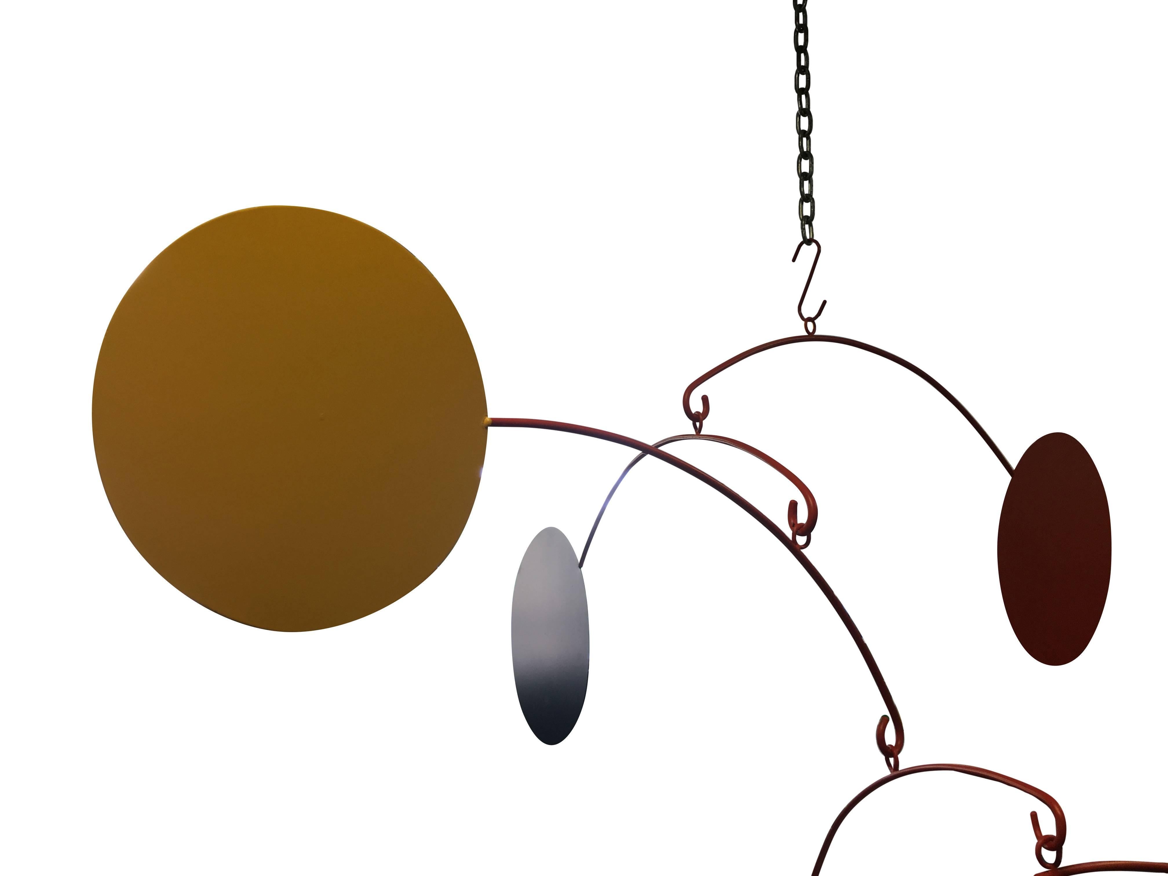 20th Century Large Kinetic Mobile in the Manner of Alexander Calder