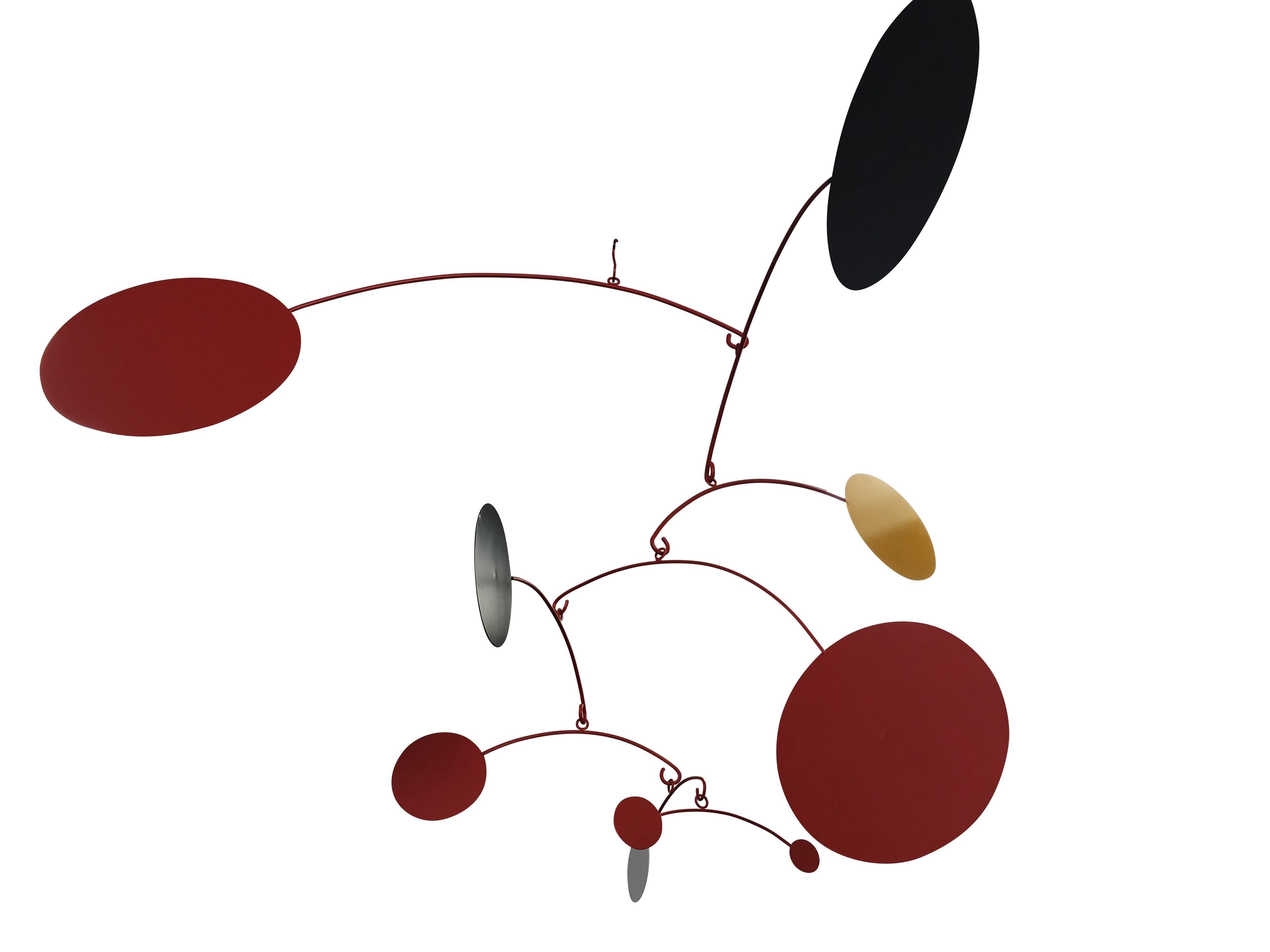 Large Kinetic Mobile in the Manner of Alexander Calder 1
