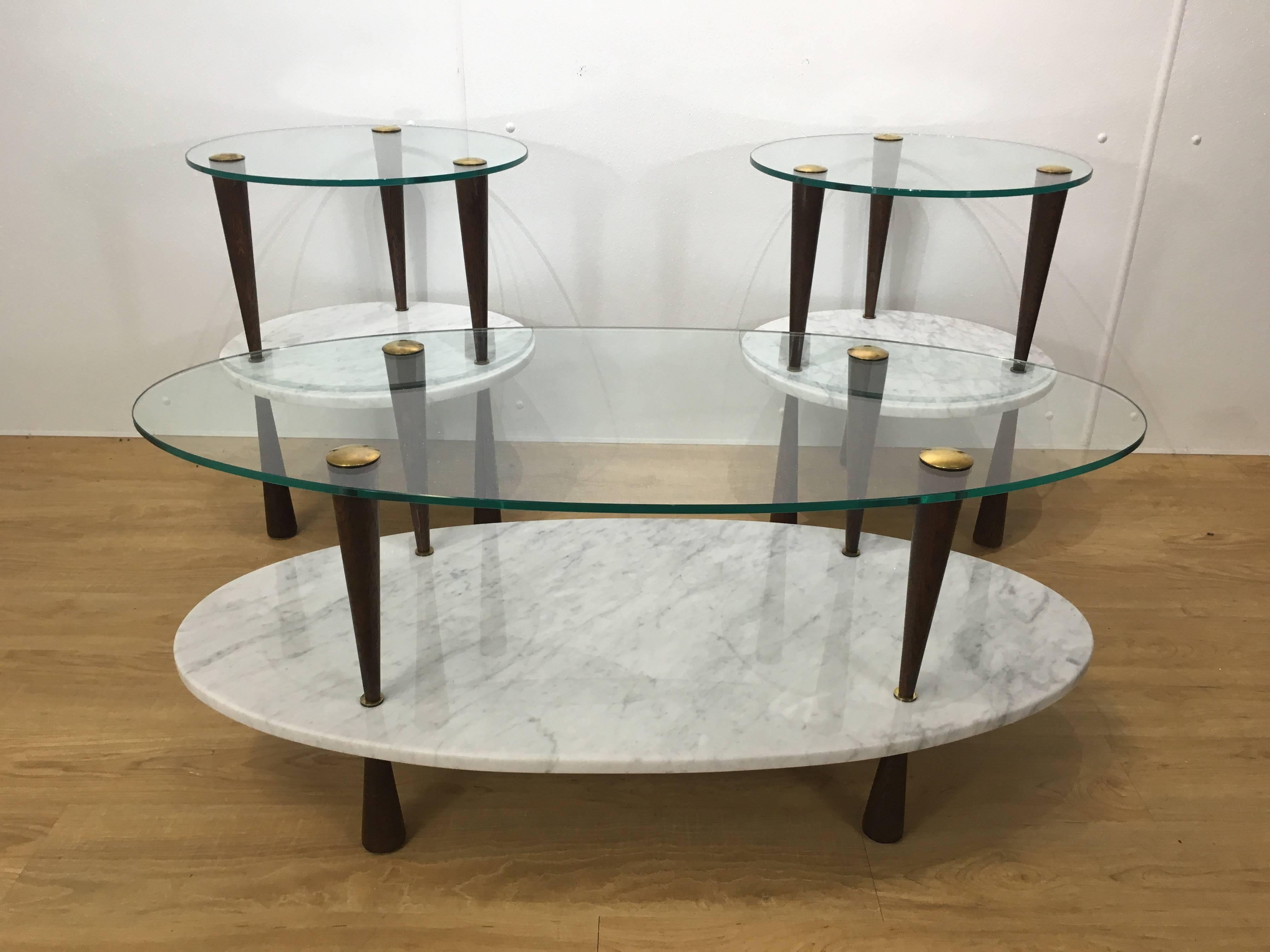 marble two tier coffee table