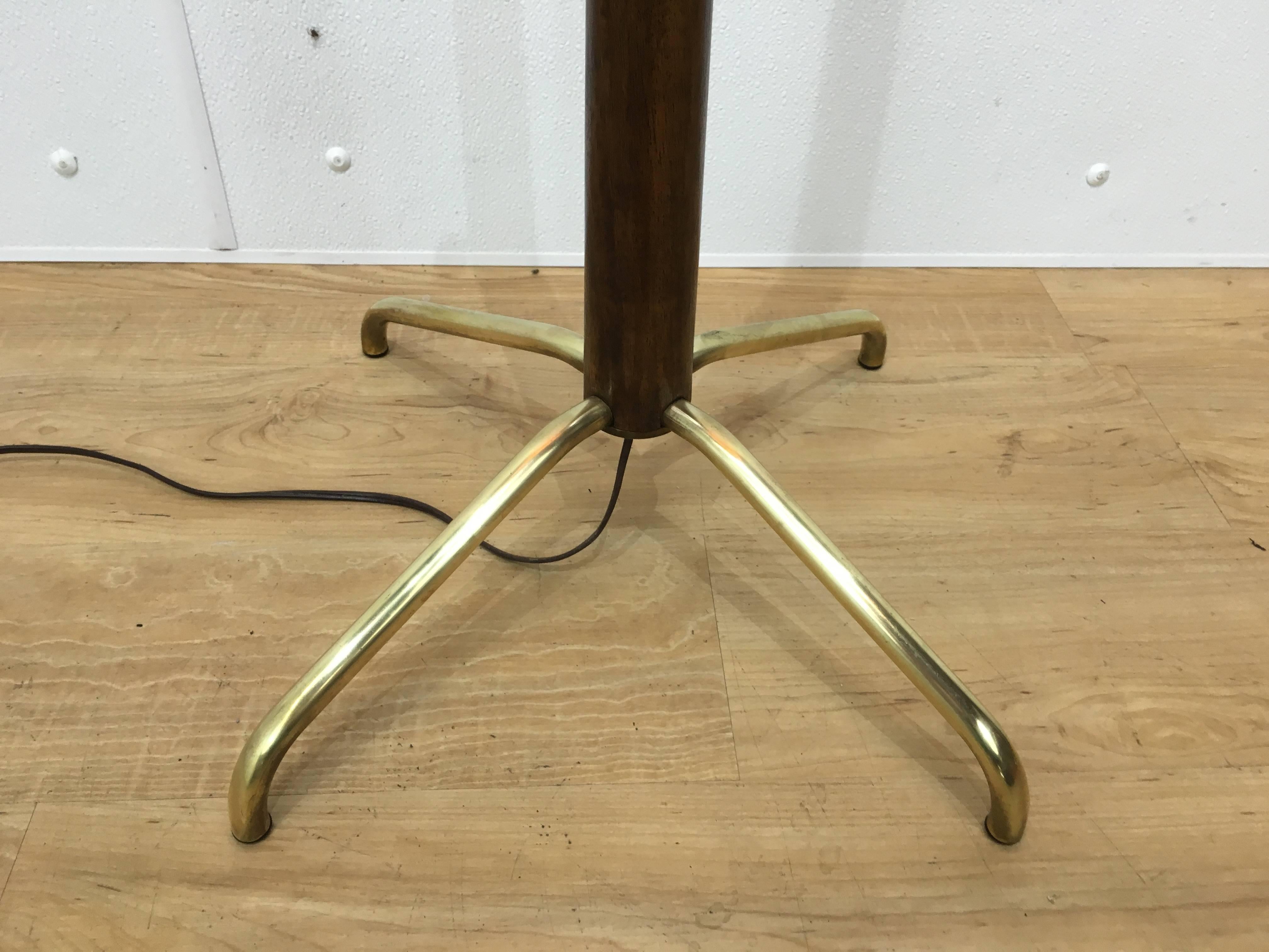 Mid-Century Modern Robsjohn- Gibbons Stye Adjustable Mid-Century Floor Lamp