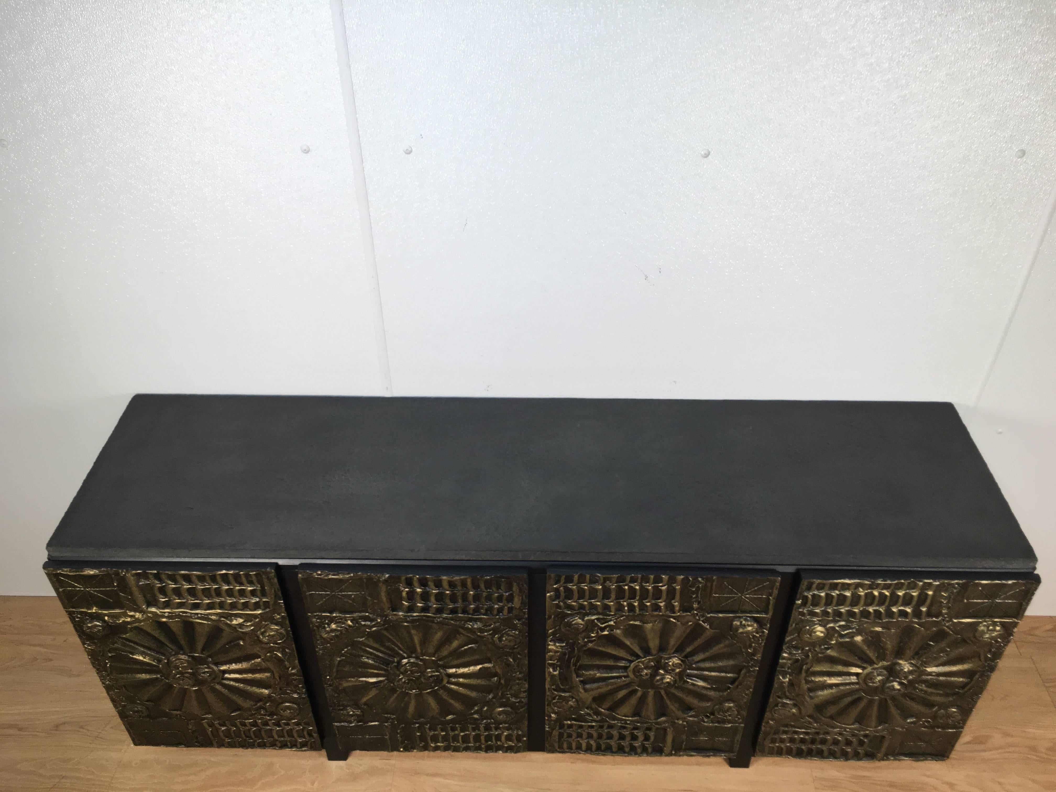 Mid-Century Modern Adrian Pearsall for Craft Associates Brutalist Sideboard or Console