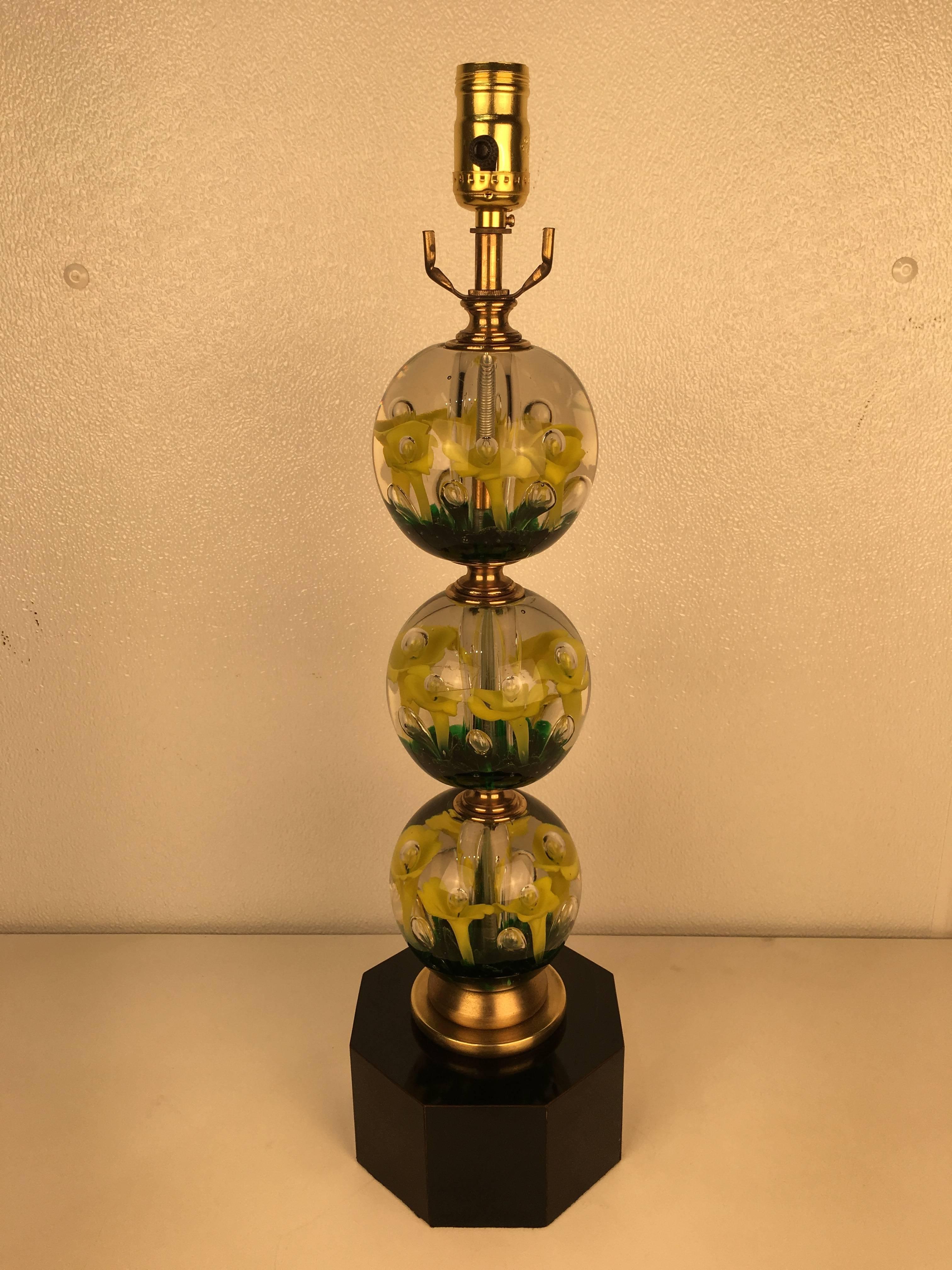 st clair glass lamps