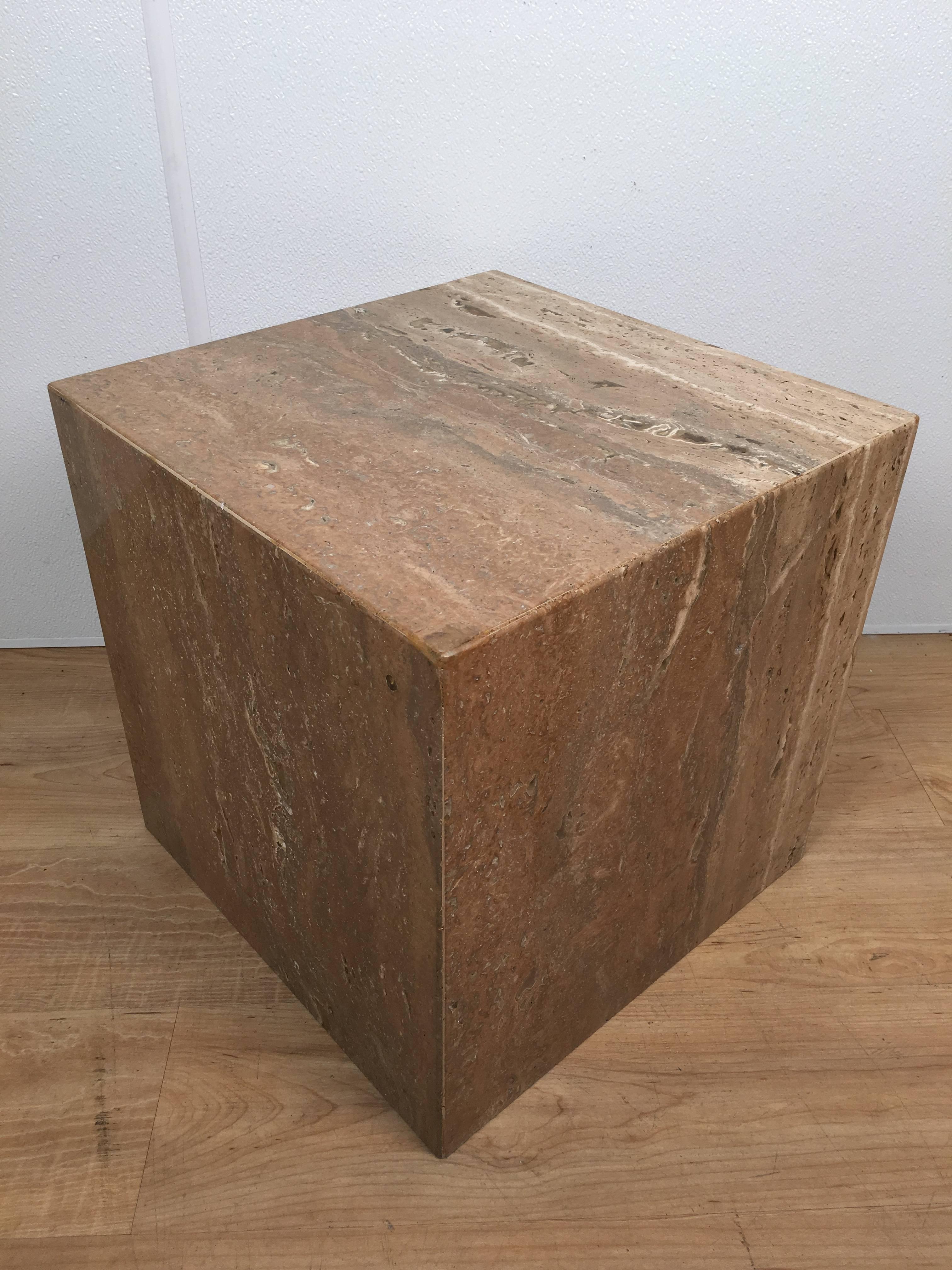 Mid-Century Modern 1970s Travertine  15