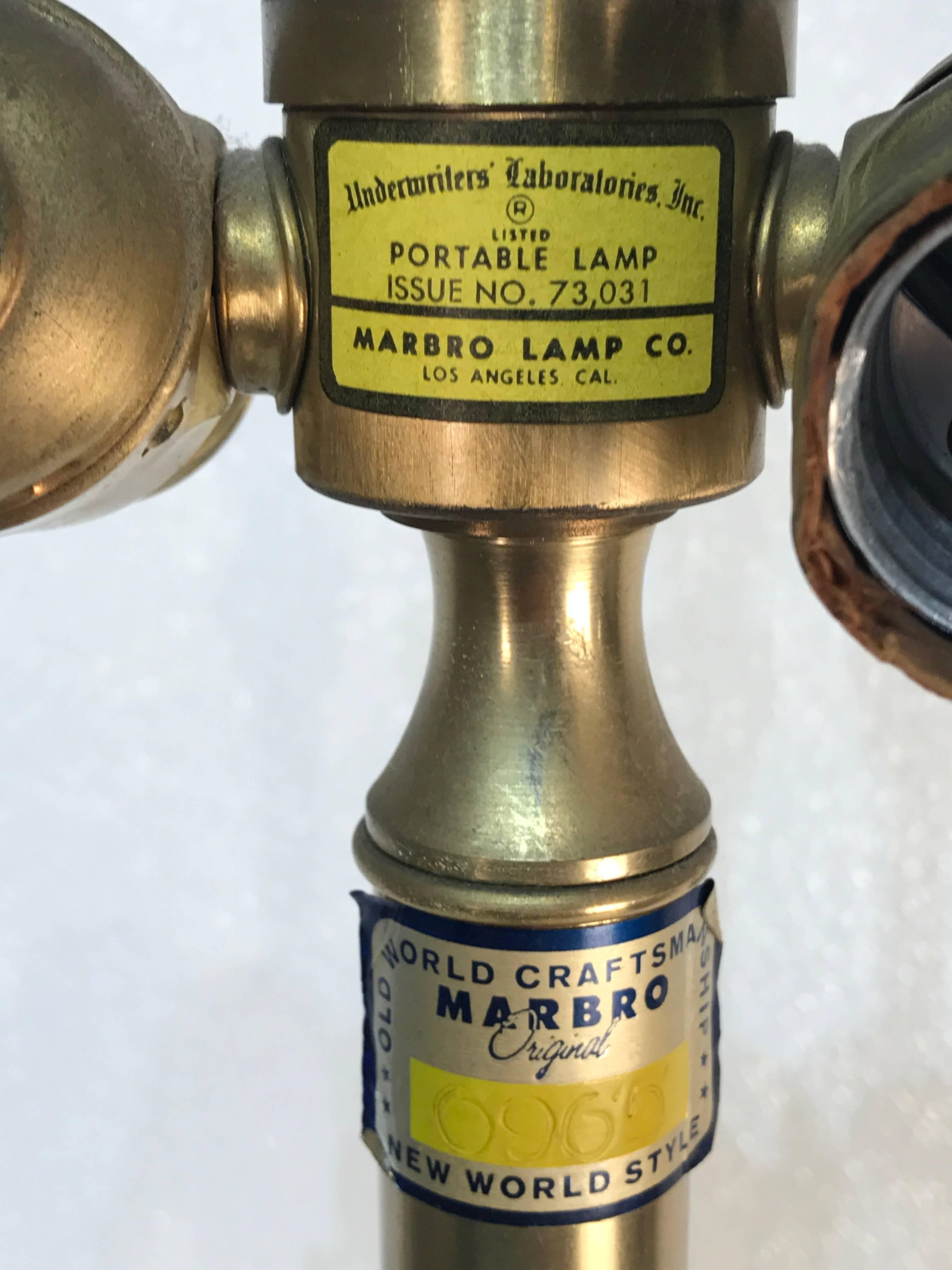 Pair of Stunning Gold Murano Glass Lamps 1