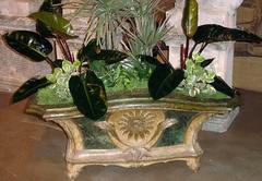 18th Century Polychrome and Parcel-Gilt French Louis XV Jardinière