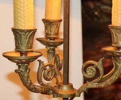 19th Century French Bouillotte Lamp