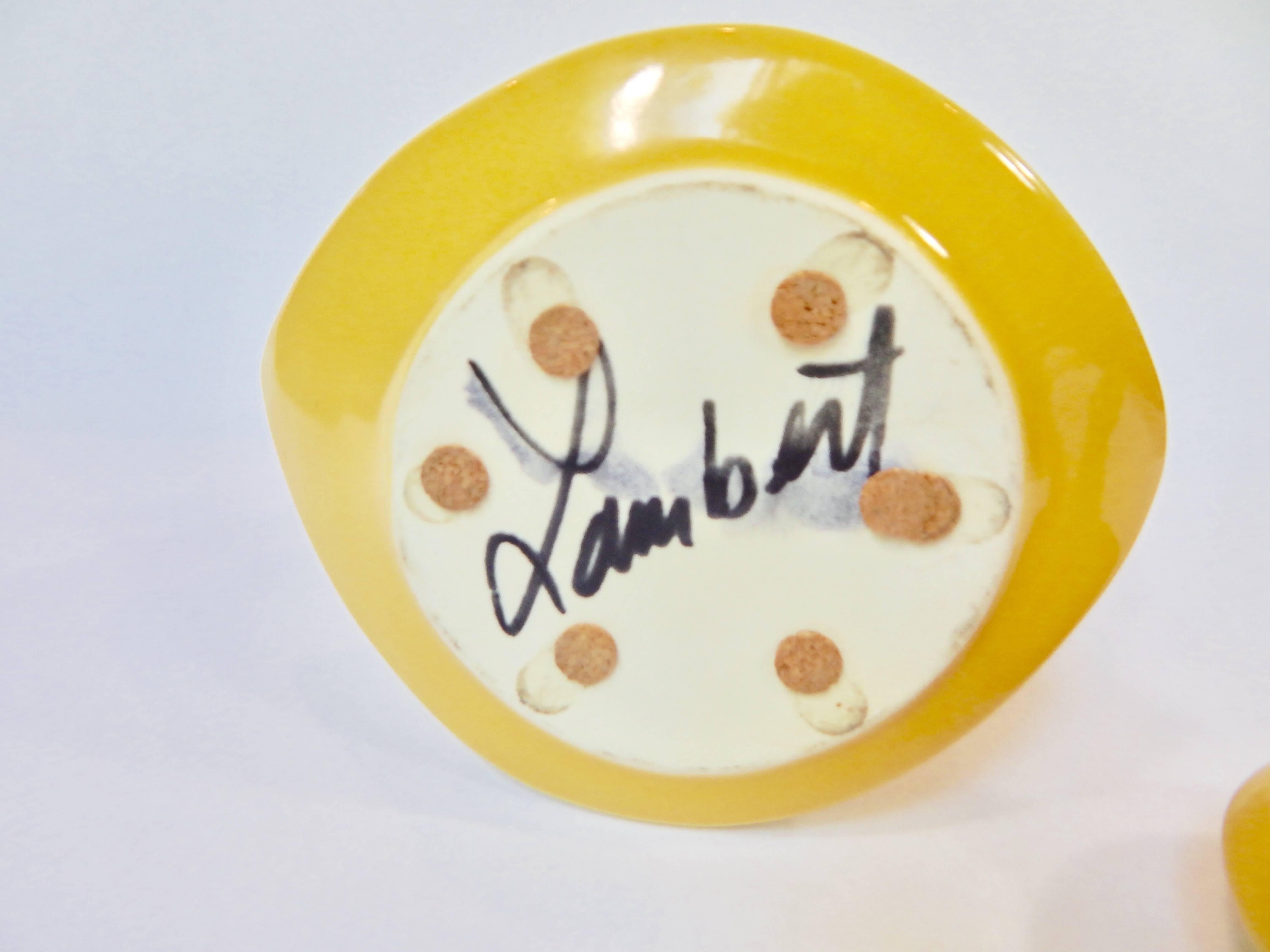 American Michael Lambert Sculptural Glazed Ceramic