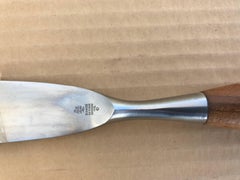 Jens Quistgaard Dansk Denmark Teak Carving Set Never Used with Box
