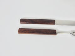 Georg Jensen, Denmark Rosewood Carving Set