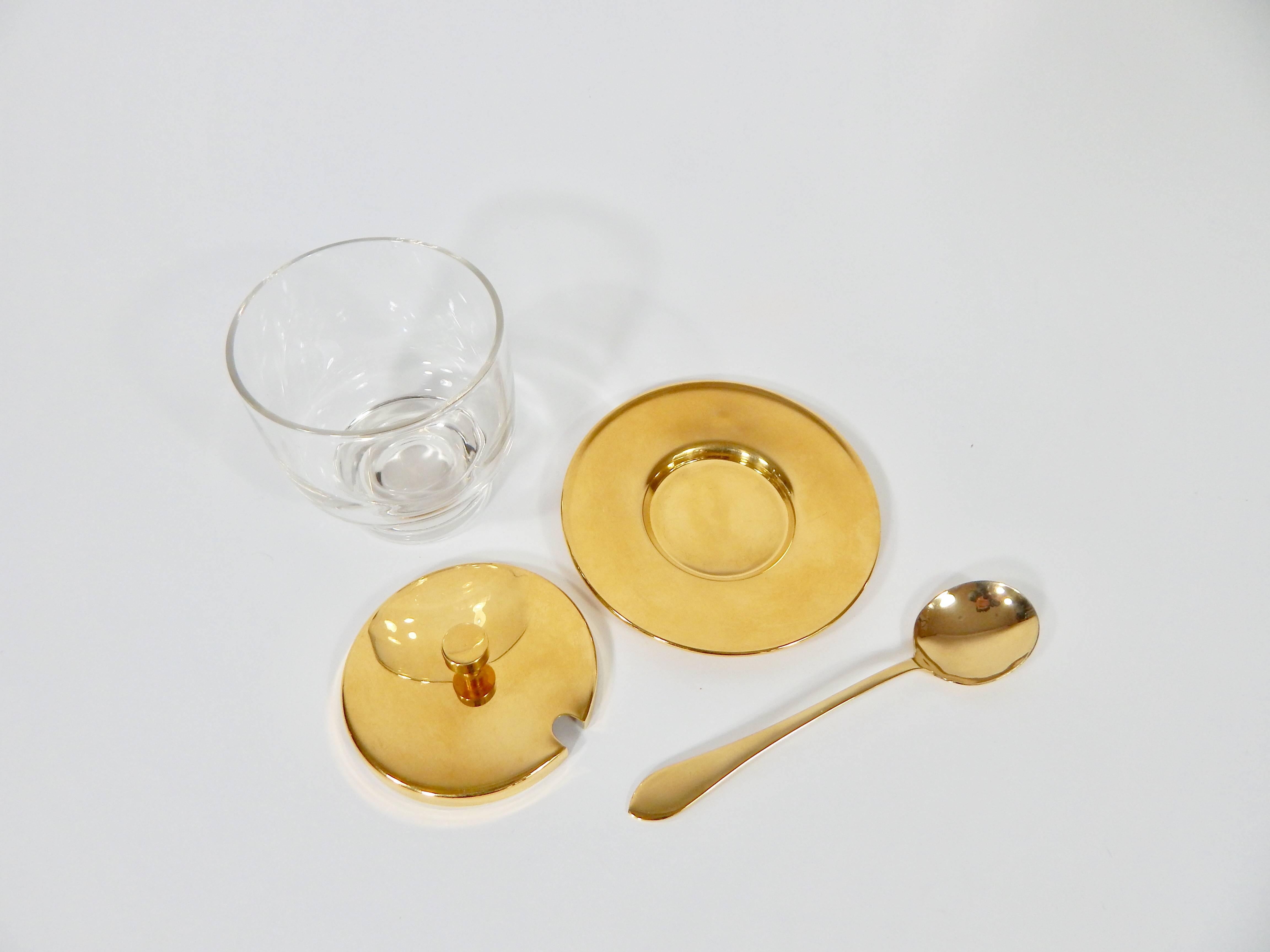 24-Karat Gold Condiment Bowl Set 1